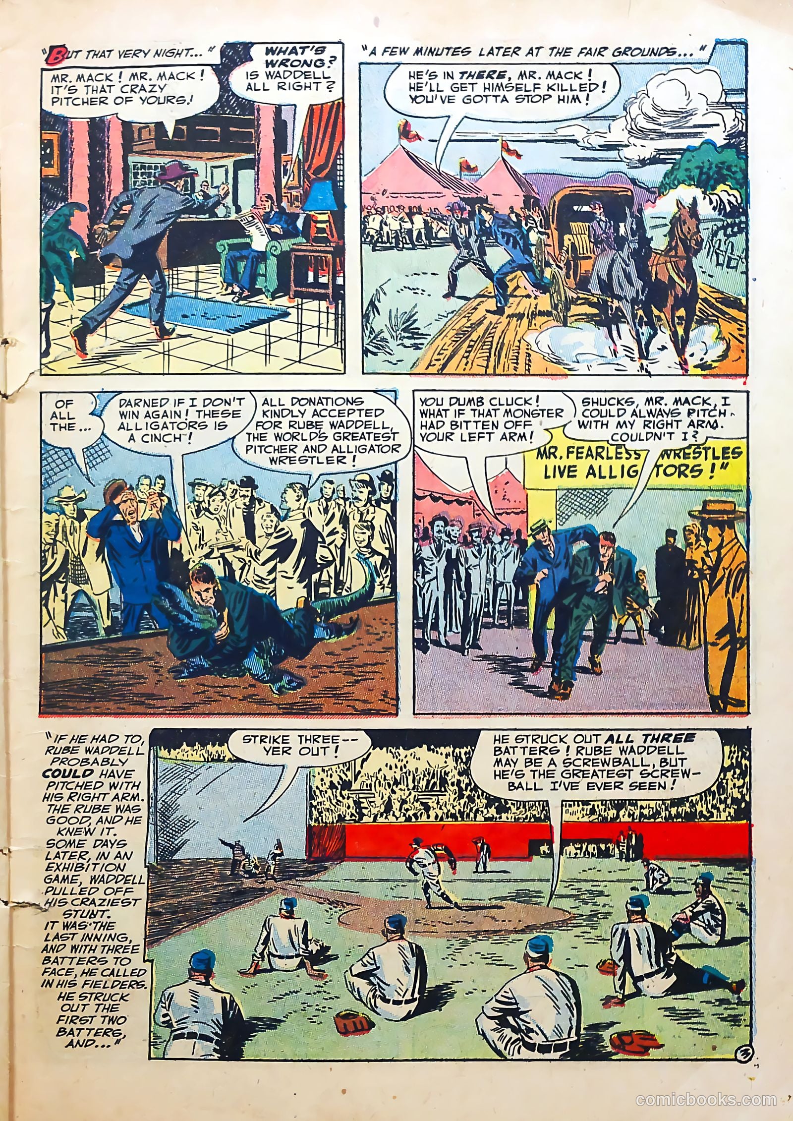Bill Stern's Sports Book #2 (1951) — page 5 of 36