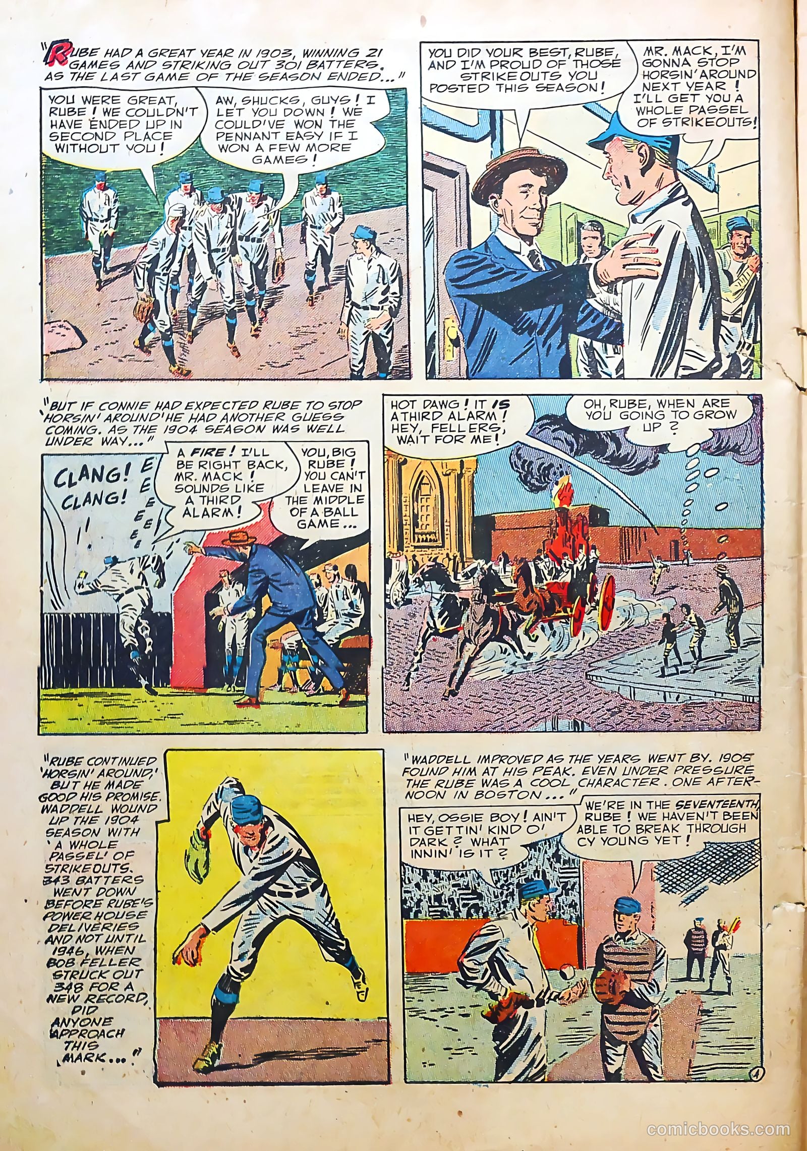 Bill Stern's Sports Book #2 (1951) — page 6 of 36