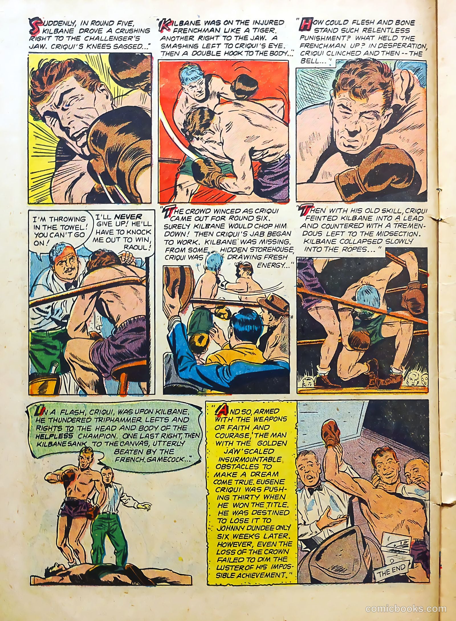 Bill Stern's Sports Book #2 (1951) — page 14 of 36