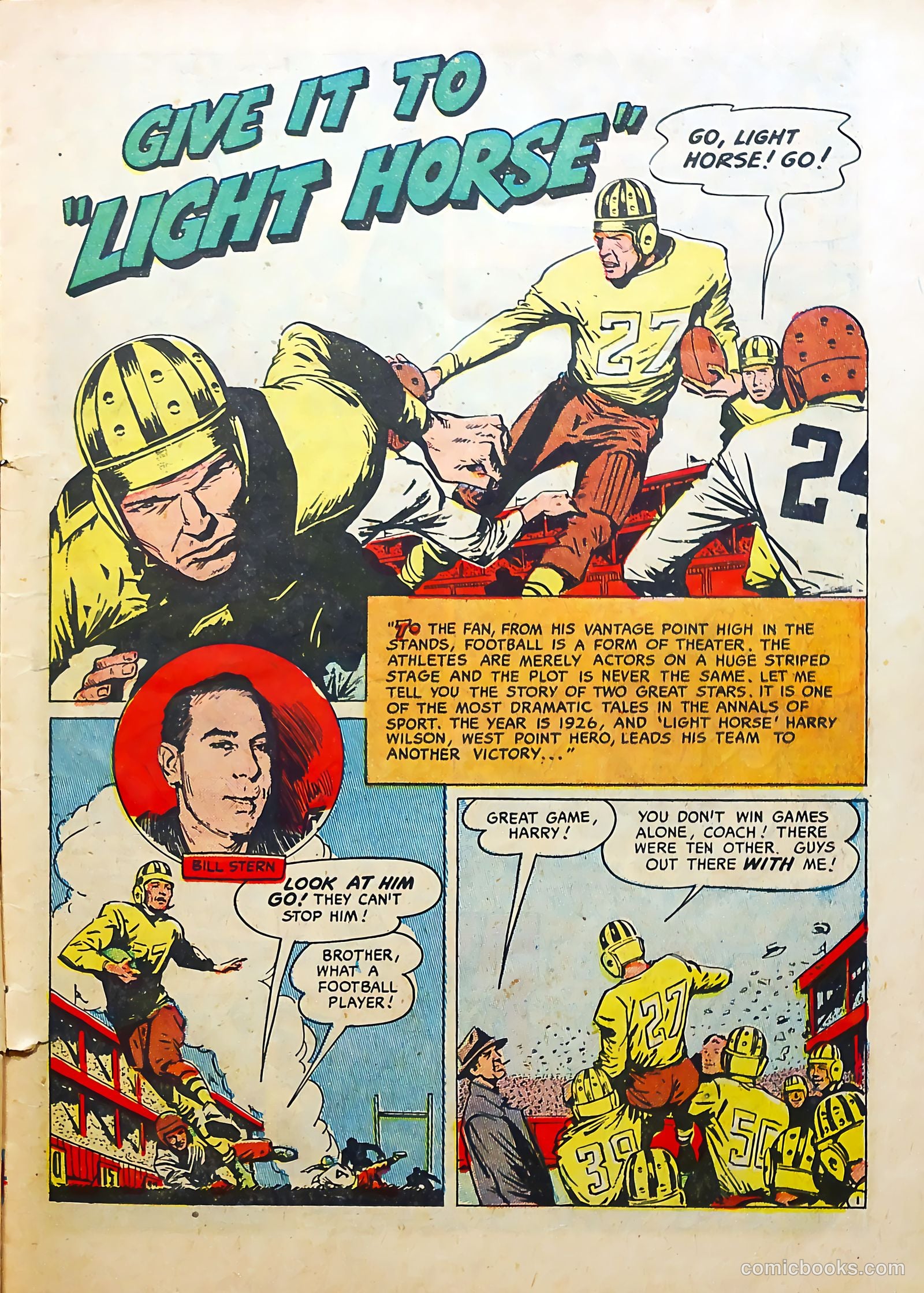 Bill Stern's Sports Book #2 (1951) — page 15 of 36