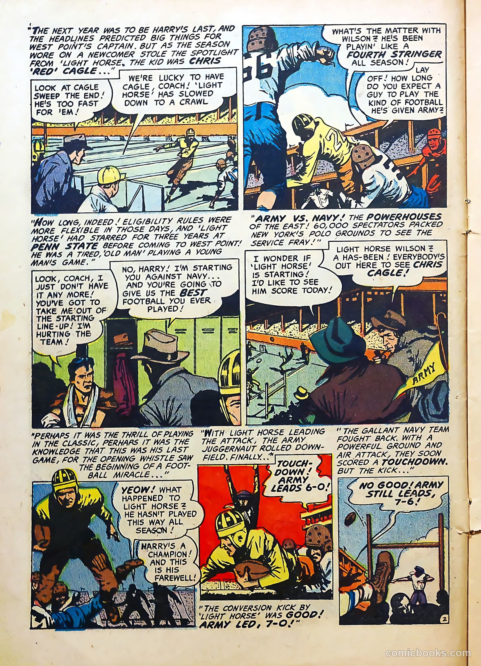 Bill Stern's Sports Book #2 (1951) — page 16 of 36