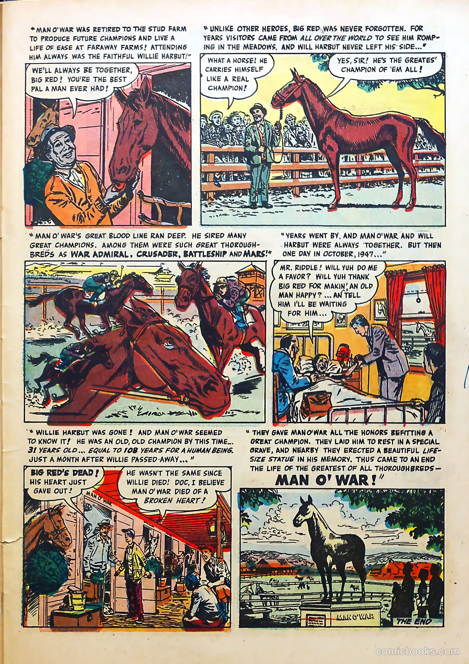 Bill Stern's Sports Book #2 (1951) — page 25 of 36