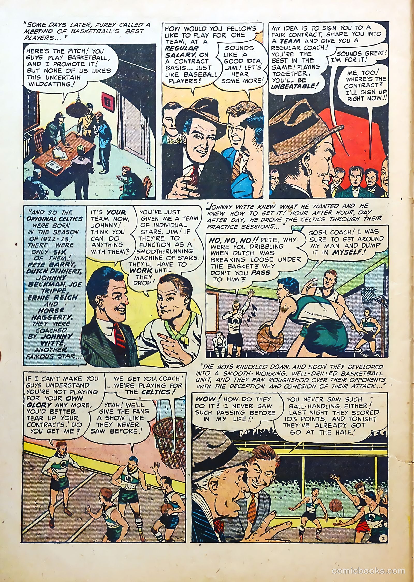 Bill Stern's Sports Book #2 (1951) — page 28 of 36