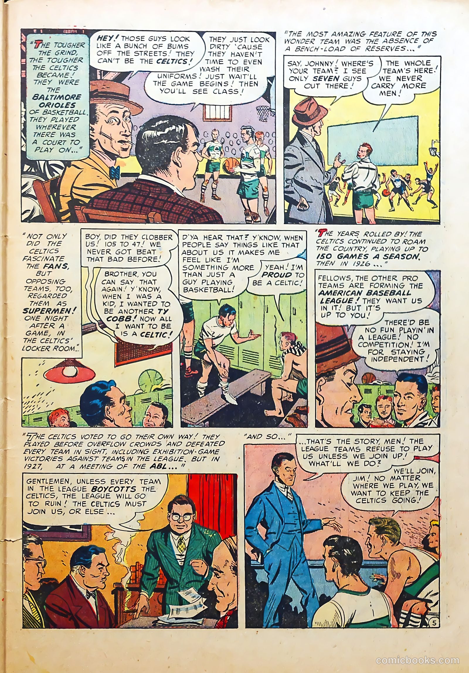 Bill Stern's Sports Book #2 (1951) — page 31 of 36