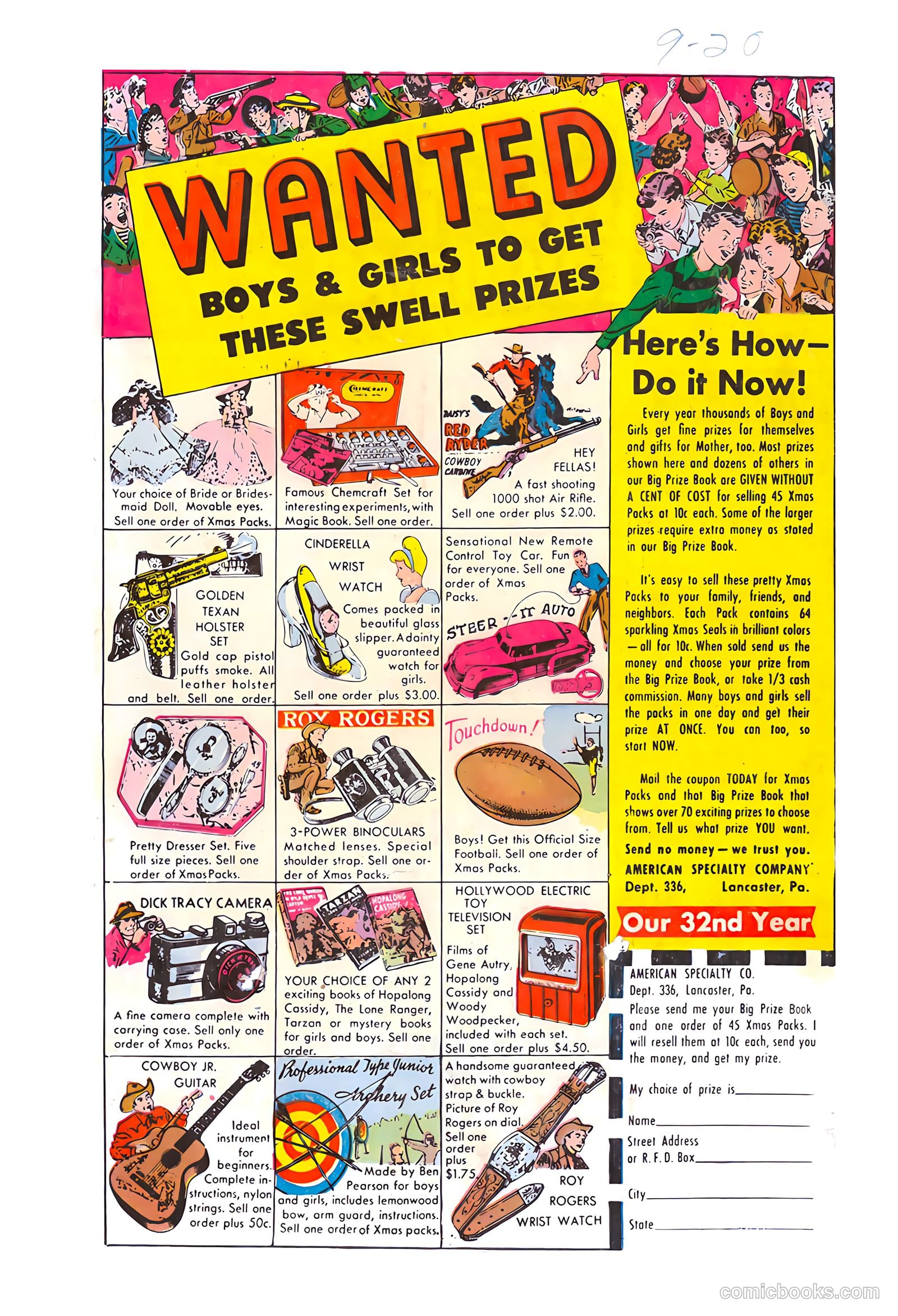Boy Comics #59 (1950) — page 52 of 52