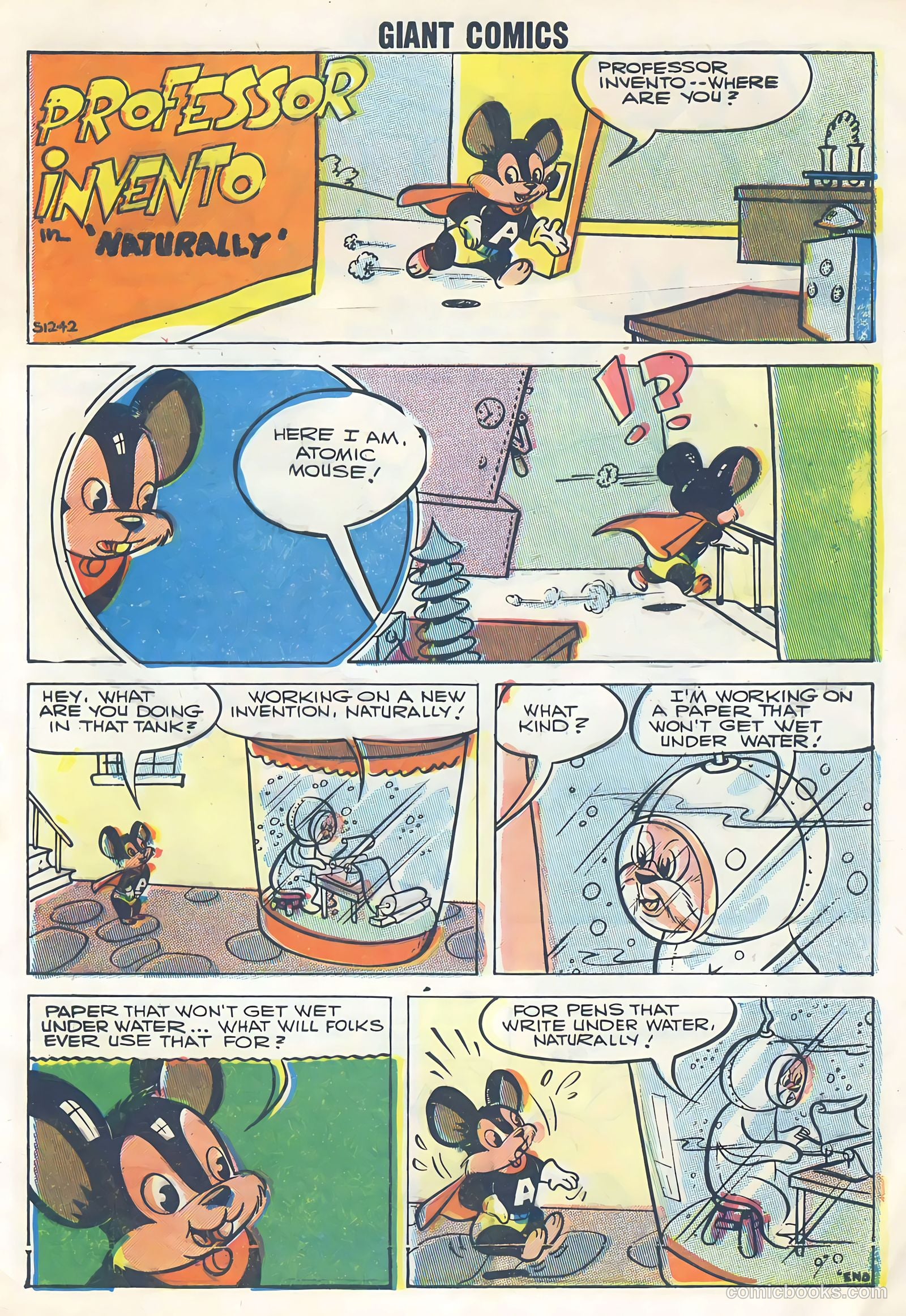 Giant Comics 1 - Atomic Mouse #1 — page 8 of 99