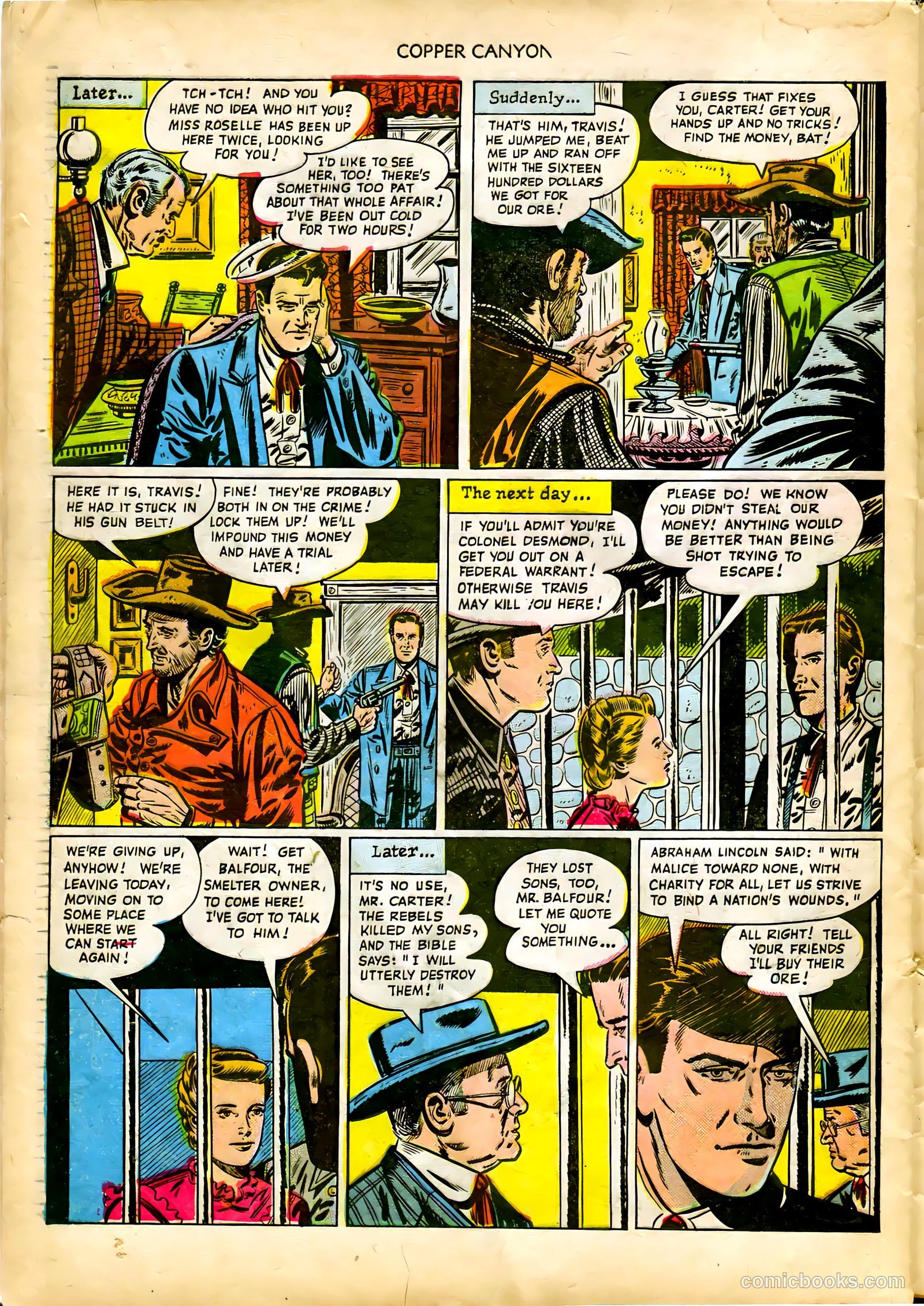 Copper Canyon #1 (1950) — page 28 of 36