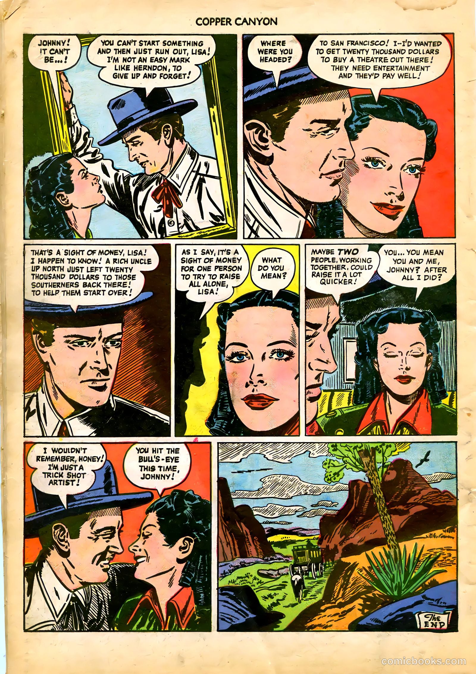 Copper Canyon #1 (1950) — page 34 of 36
