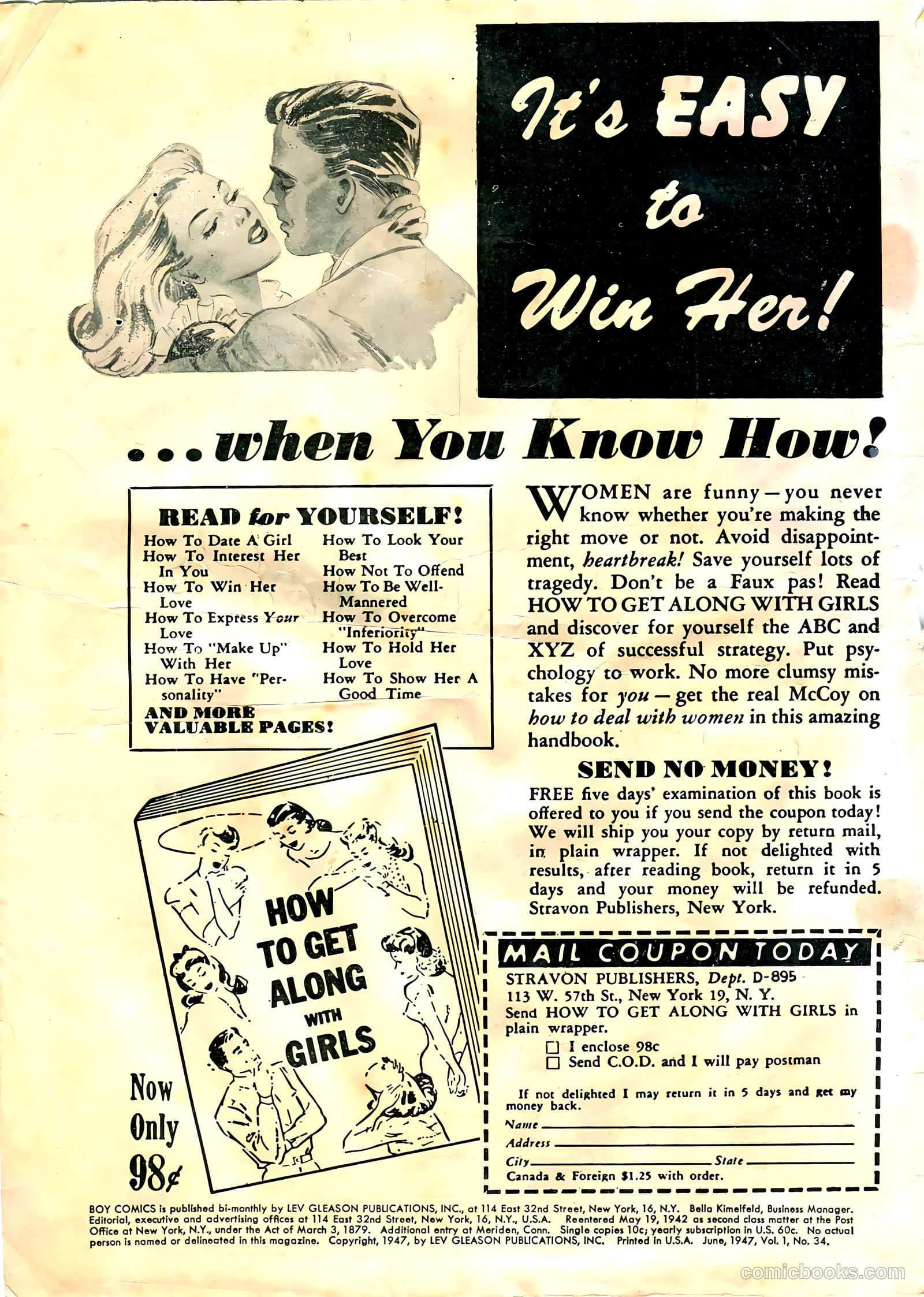 Boy Comics #34 (1950) — page 2 of 52