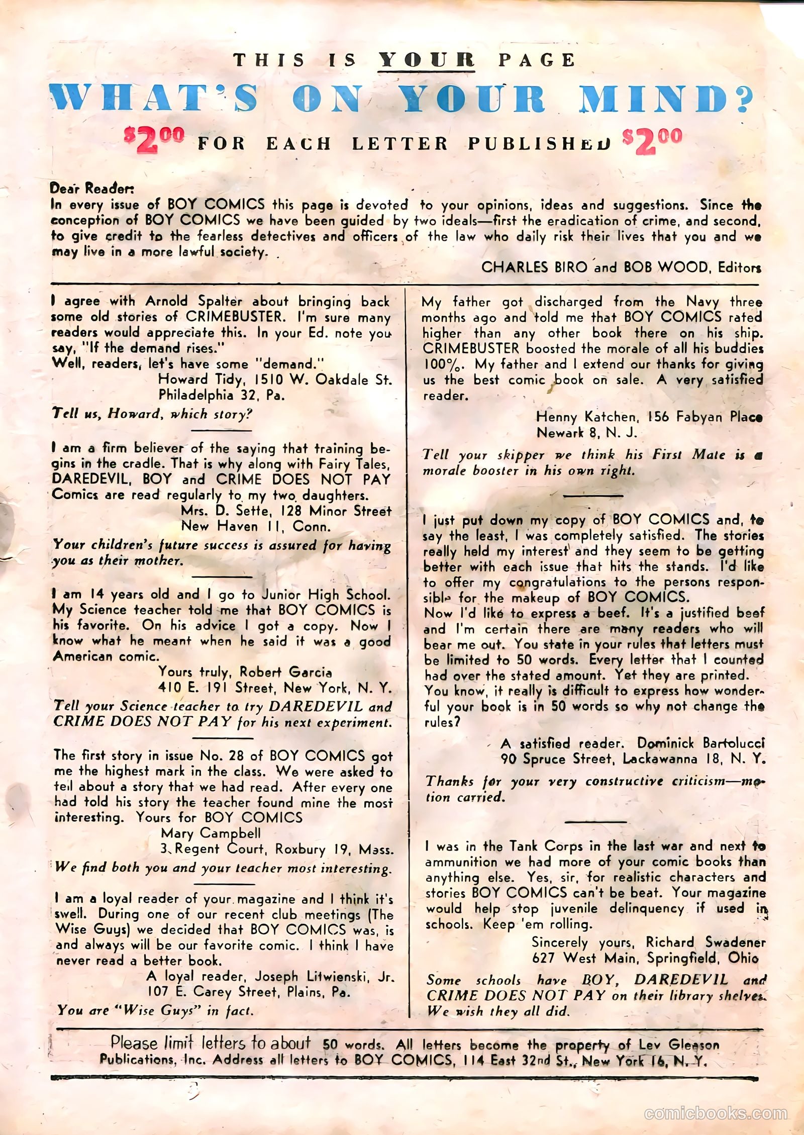 Boy Comics #34 (1950) — page 23 of 52