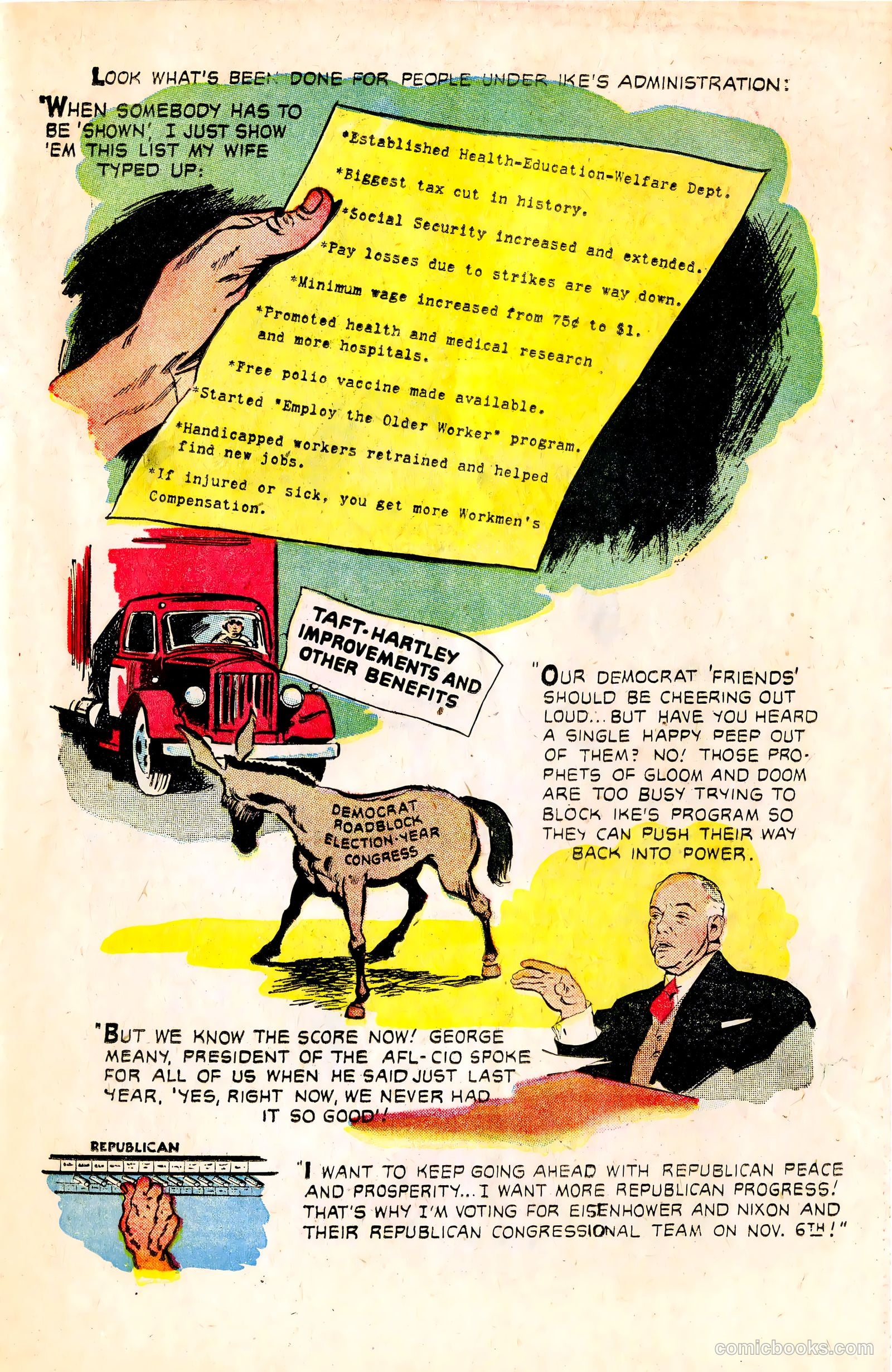 Forward with Eisenhower-Nixon #nn (1956) — page 9 of 16