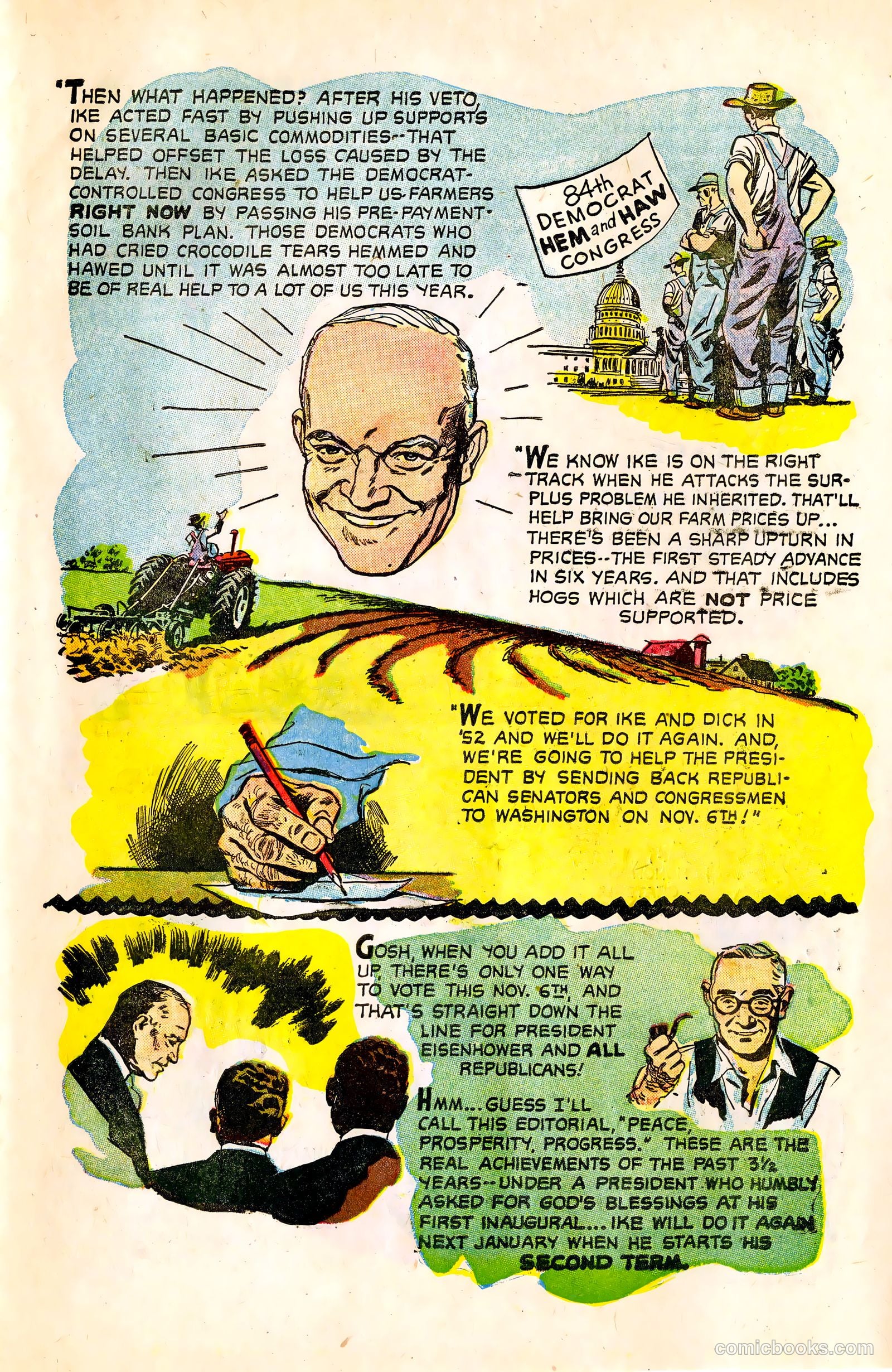 Forward with Eisenhower-Nixon #nn (1956) — page 13 of 16