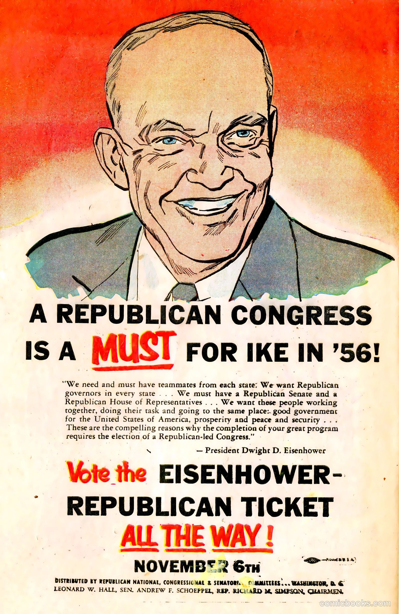 Forward with Eisenhower-Nixon #nn (1956) — page 16 of 16