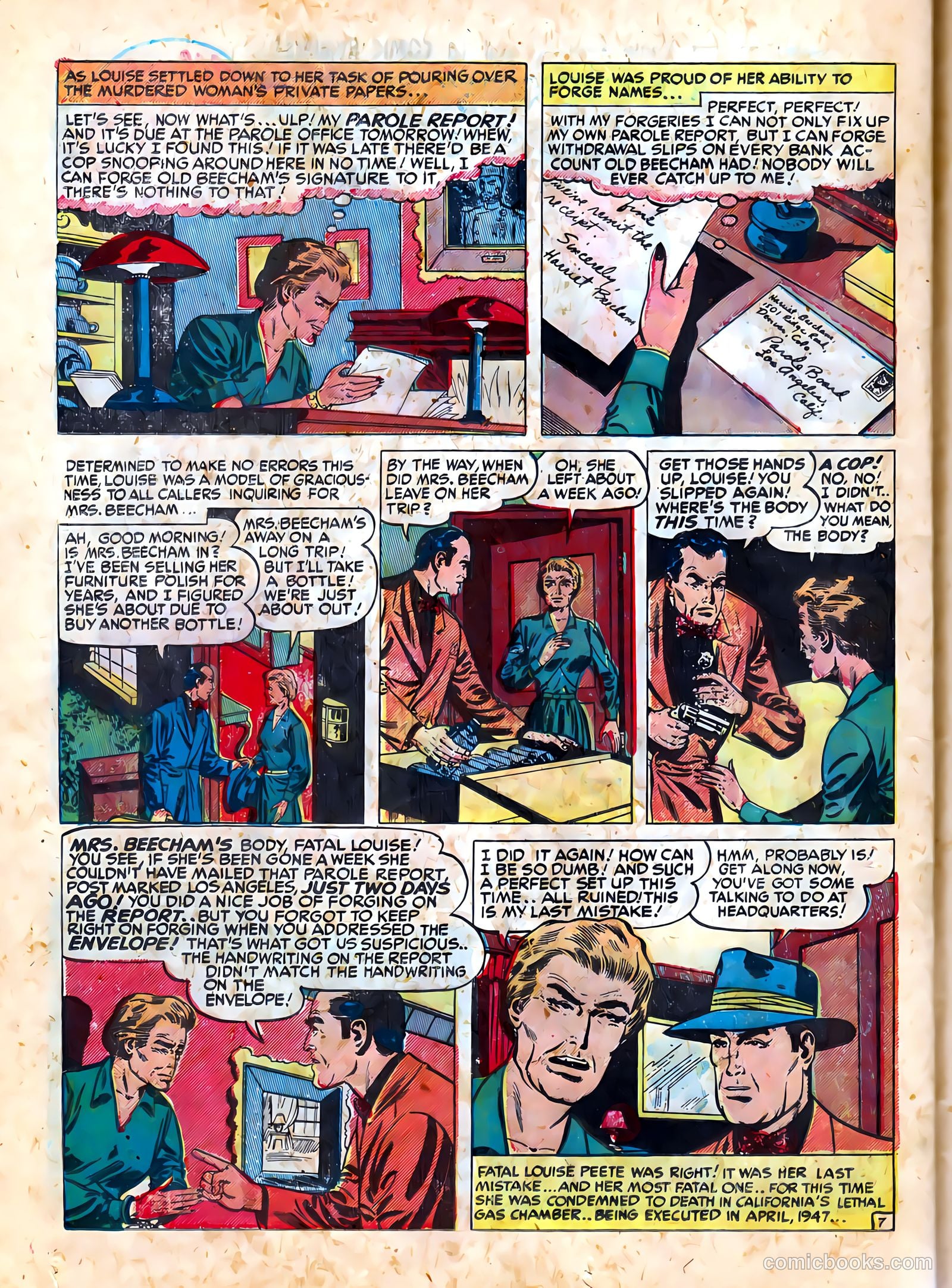 Justice Traps the Guilty #9 (1948) — page 36 of 52