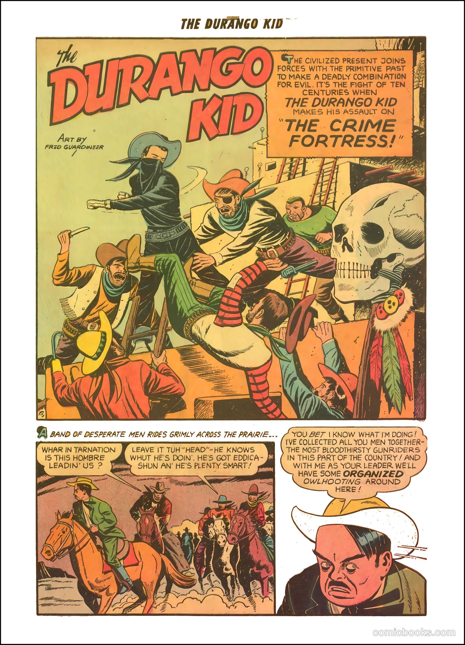 Durango Kid #21 (1955) — page 3 of 36