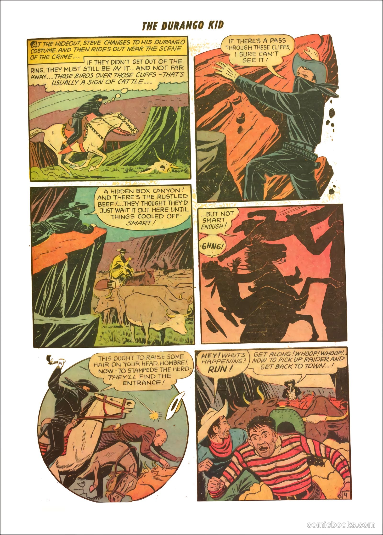 Durango Kid #21 (1955) — page 21 of 36