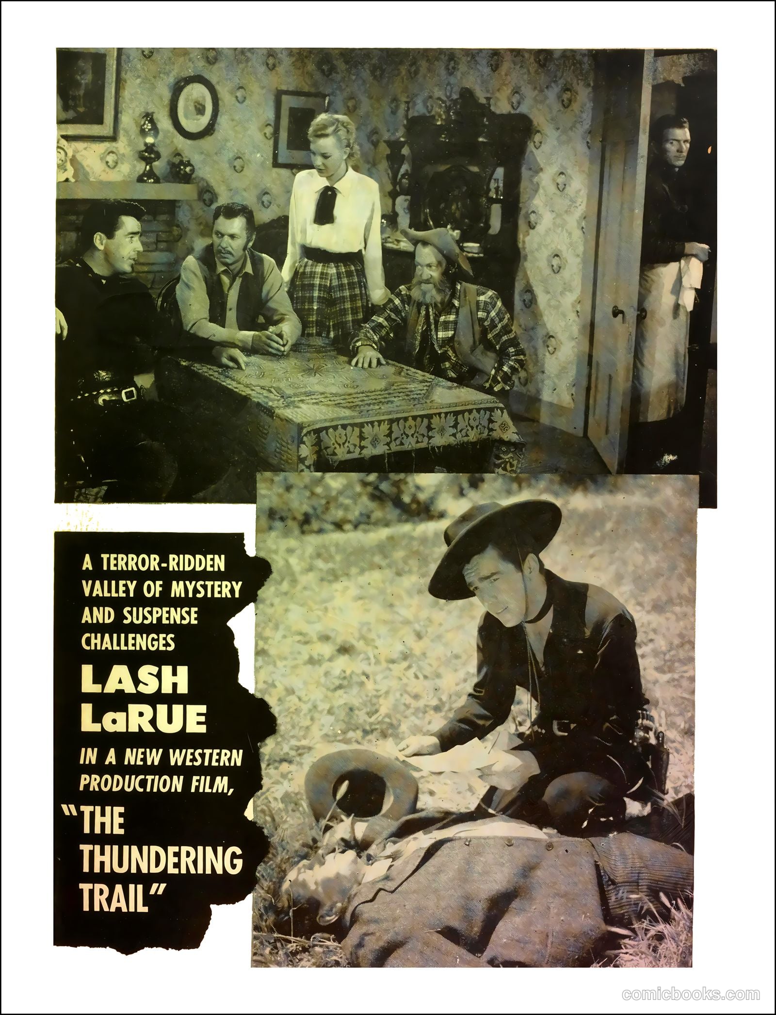 Fawcett Movie Comic 11 - The Thundering Trail #1 — page 34 of 35