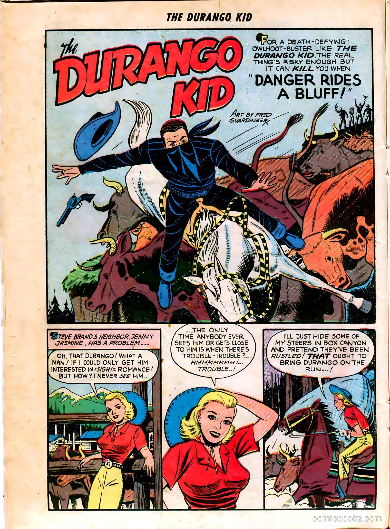 Durango Kid #22 (1955) — page 12 of 36