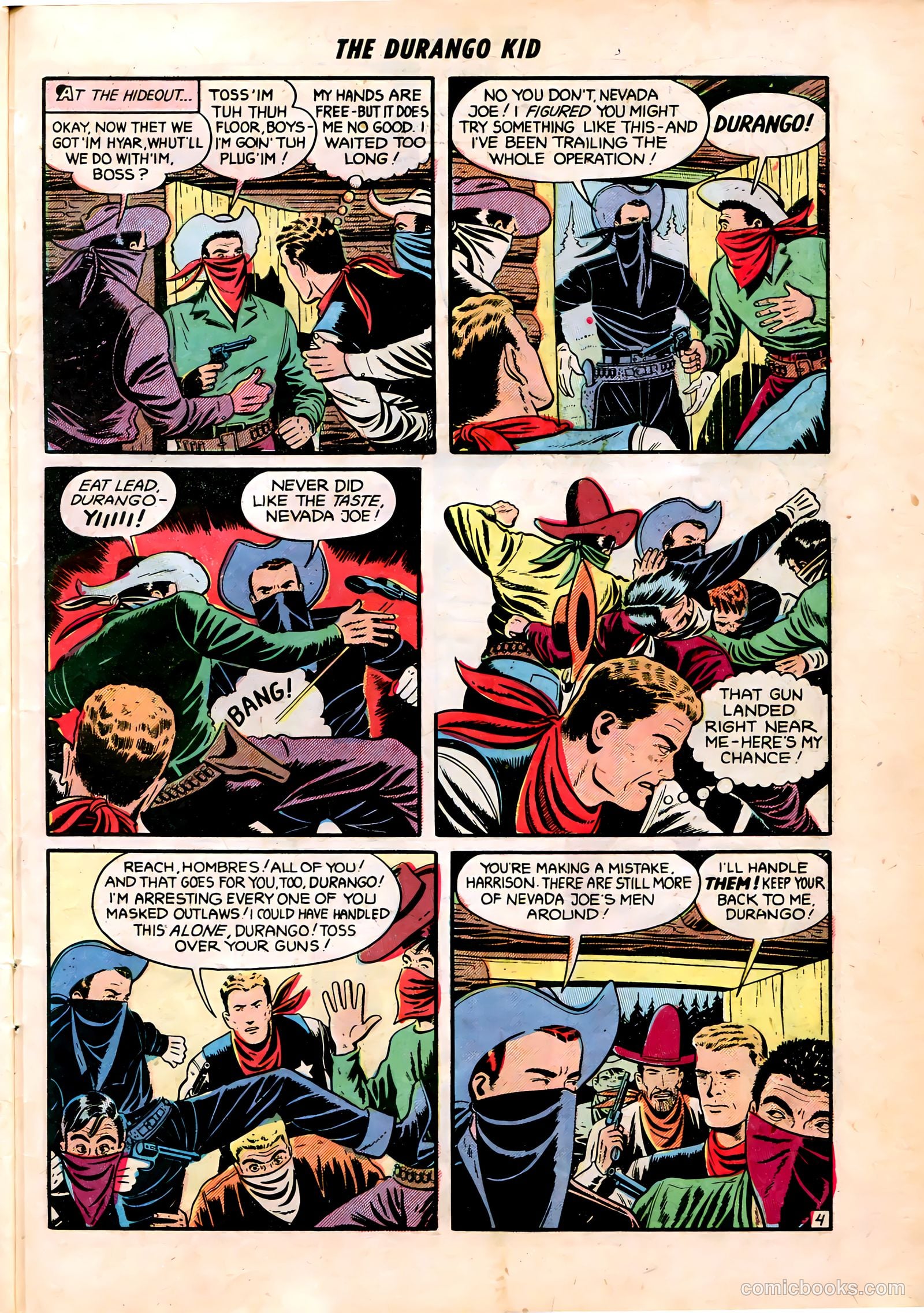 Durango Kid #22 (1955) — page 31 of 36
