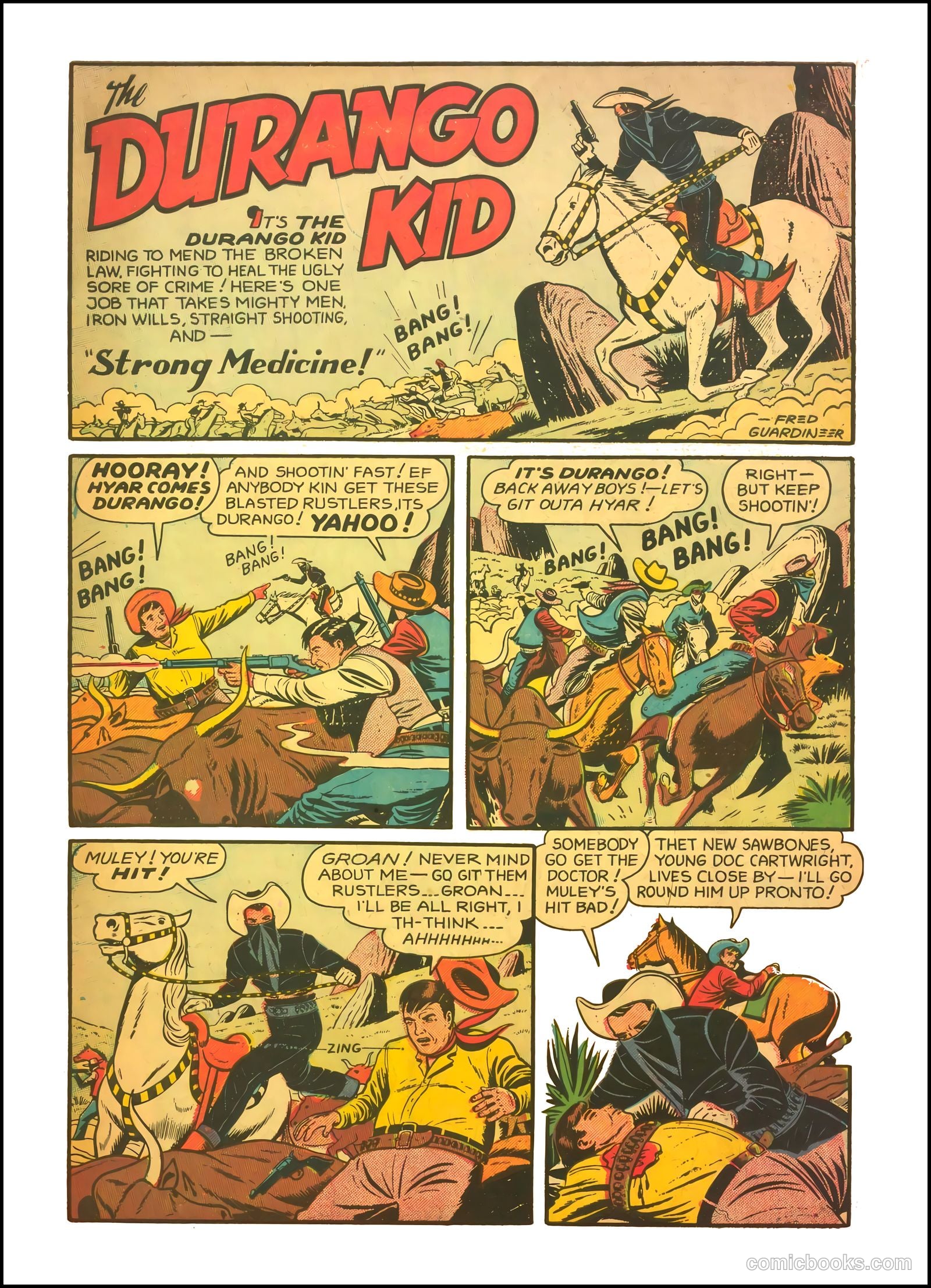 Durango Kid #27 (1955) — page 3 of 36