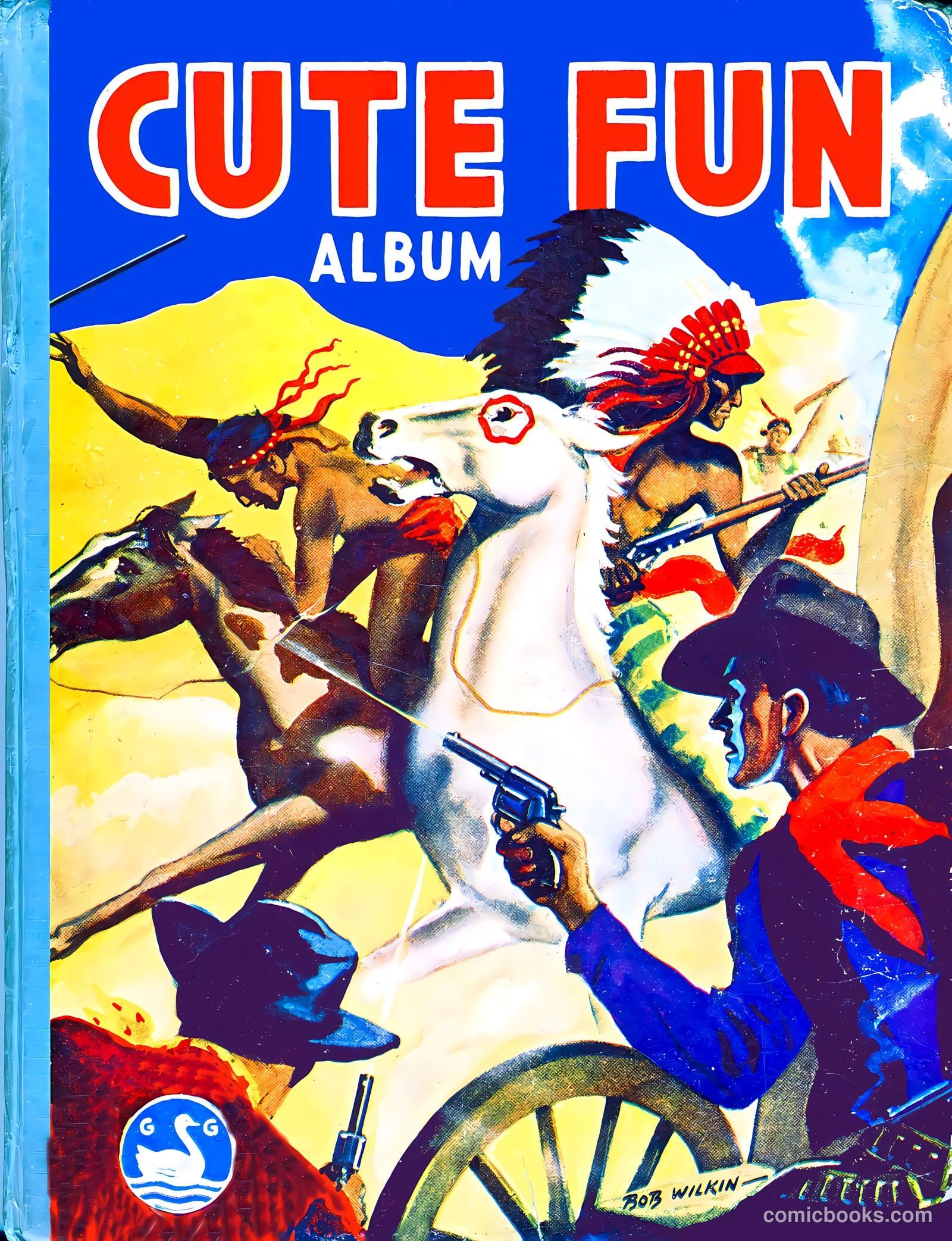 Cute Fun Album 1953 strips only #1