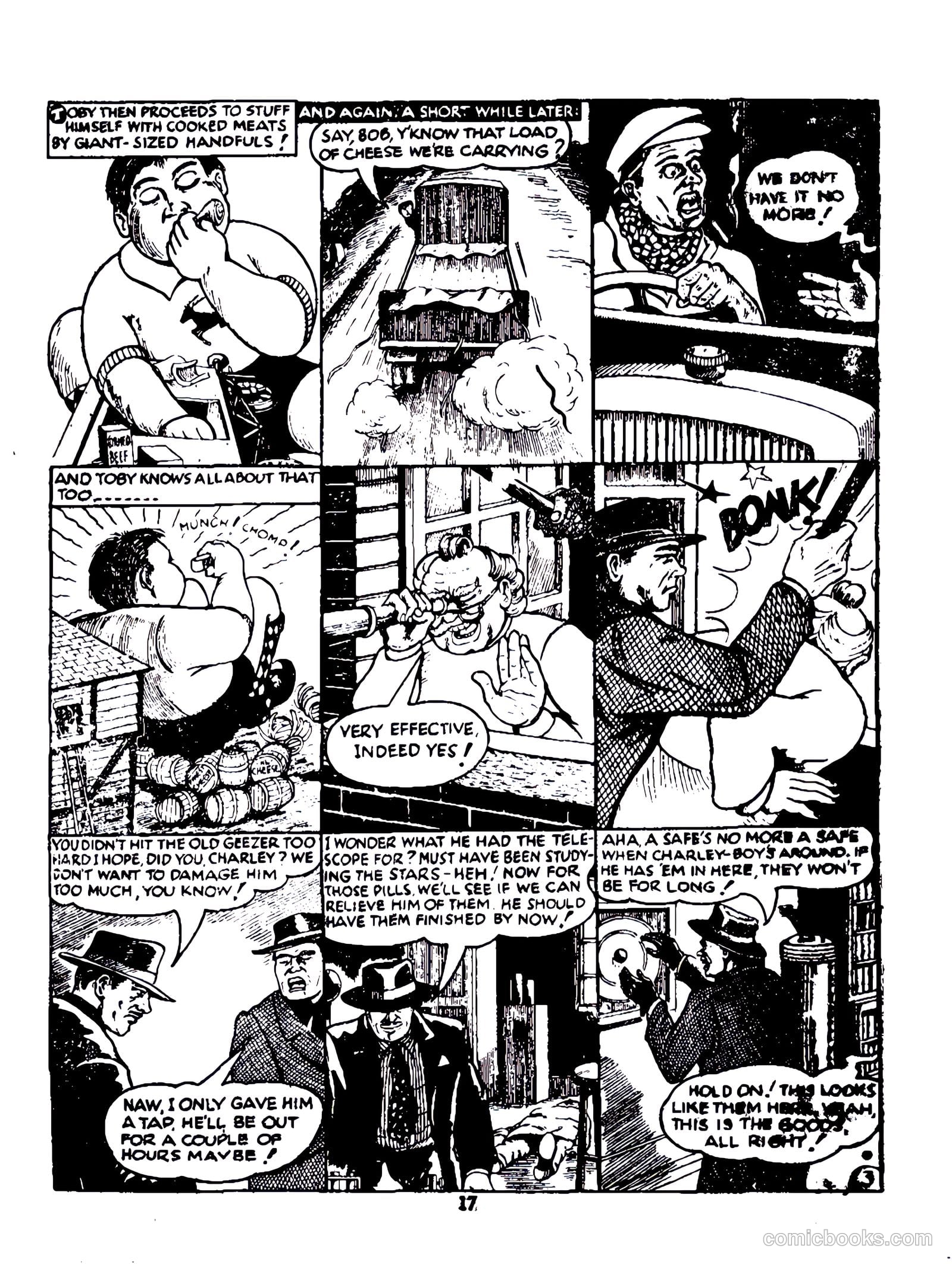 Cute Fun Album 1953 strips only #1 (1953) — page 9 of 38