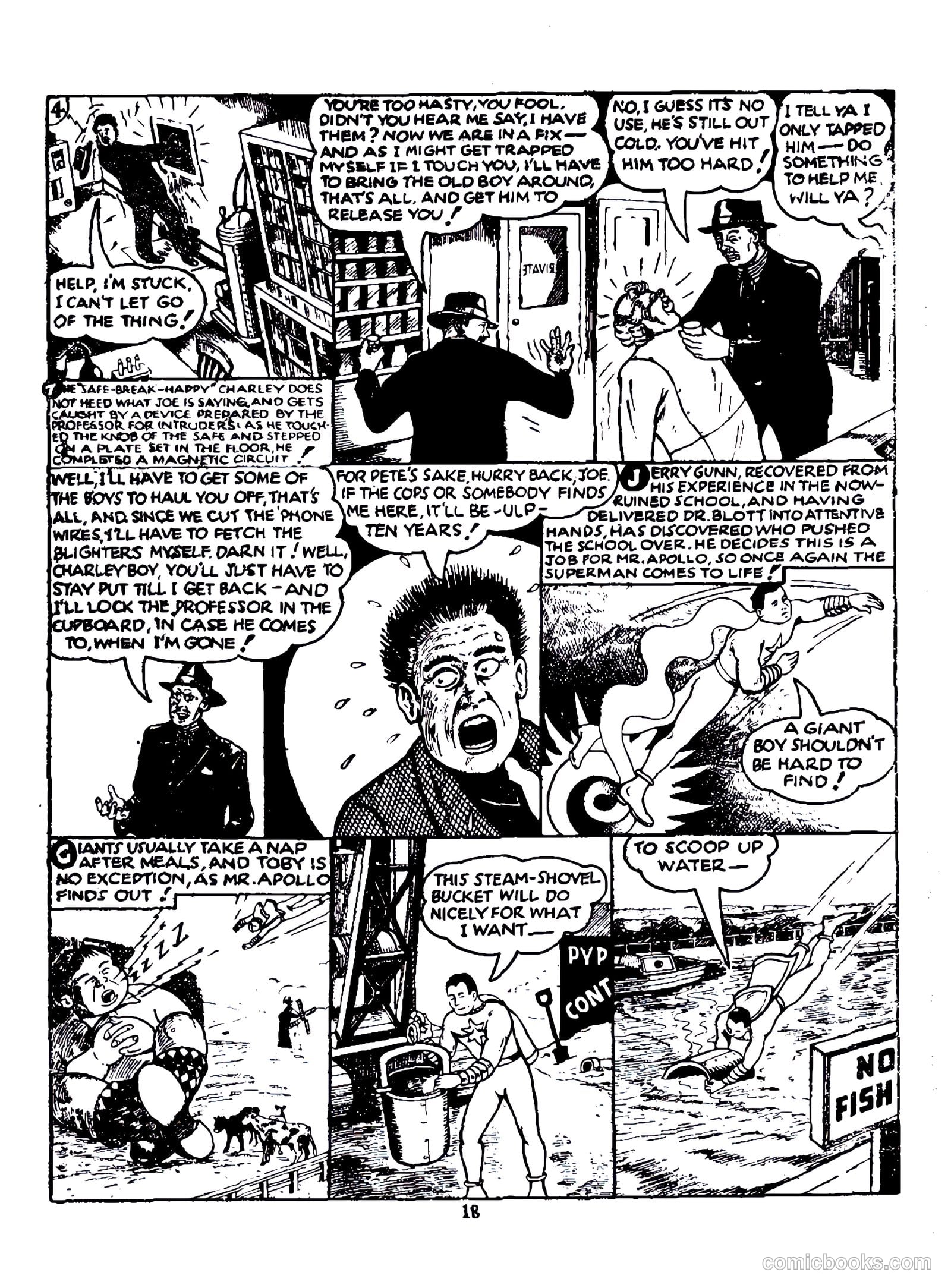 Cute Fun Album 1953 strips only #1 (1953) — page 10 of 38