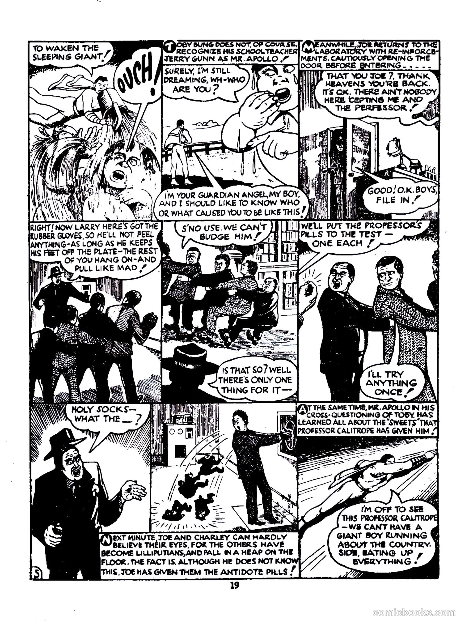 Cute Fun Album 1953 strips only #1 (1953) — page 11 of 38