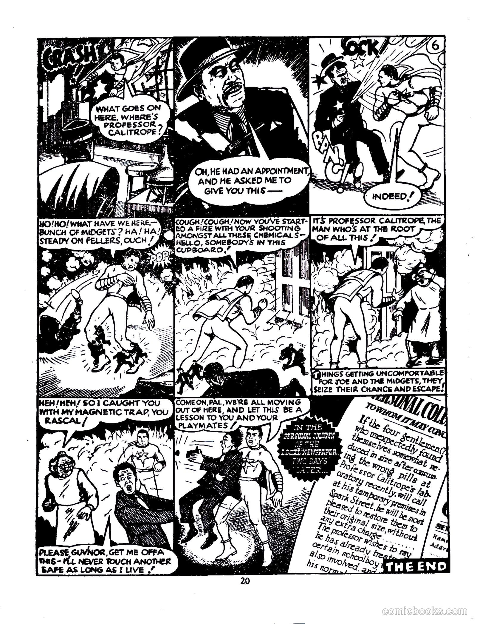 Cute Fun Album 1953 strips only #1 (1953) — page 12 of 38
