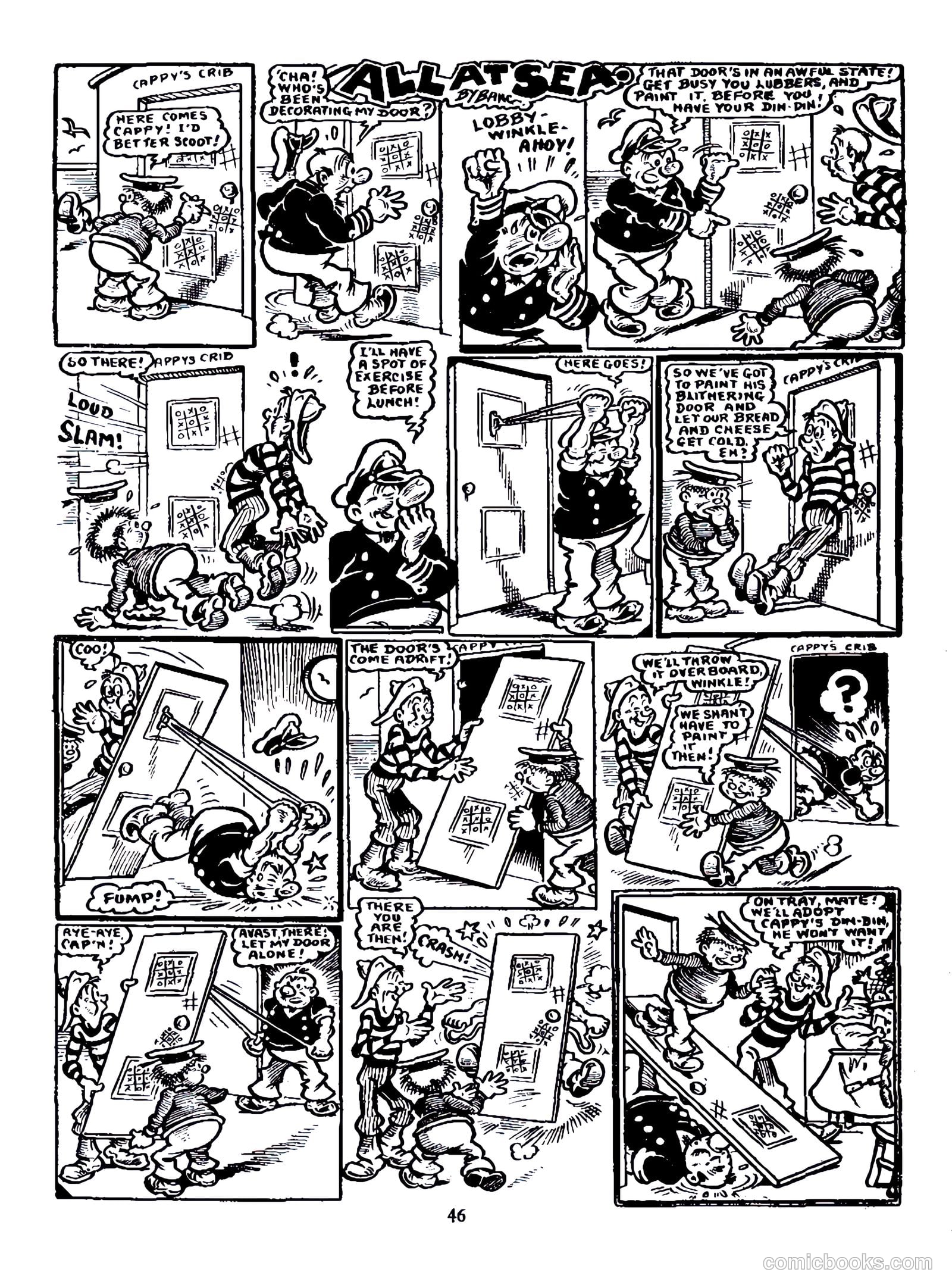 Cute Fun Album 1953 strips only #1 (1953) — page 14 of 38