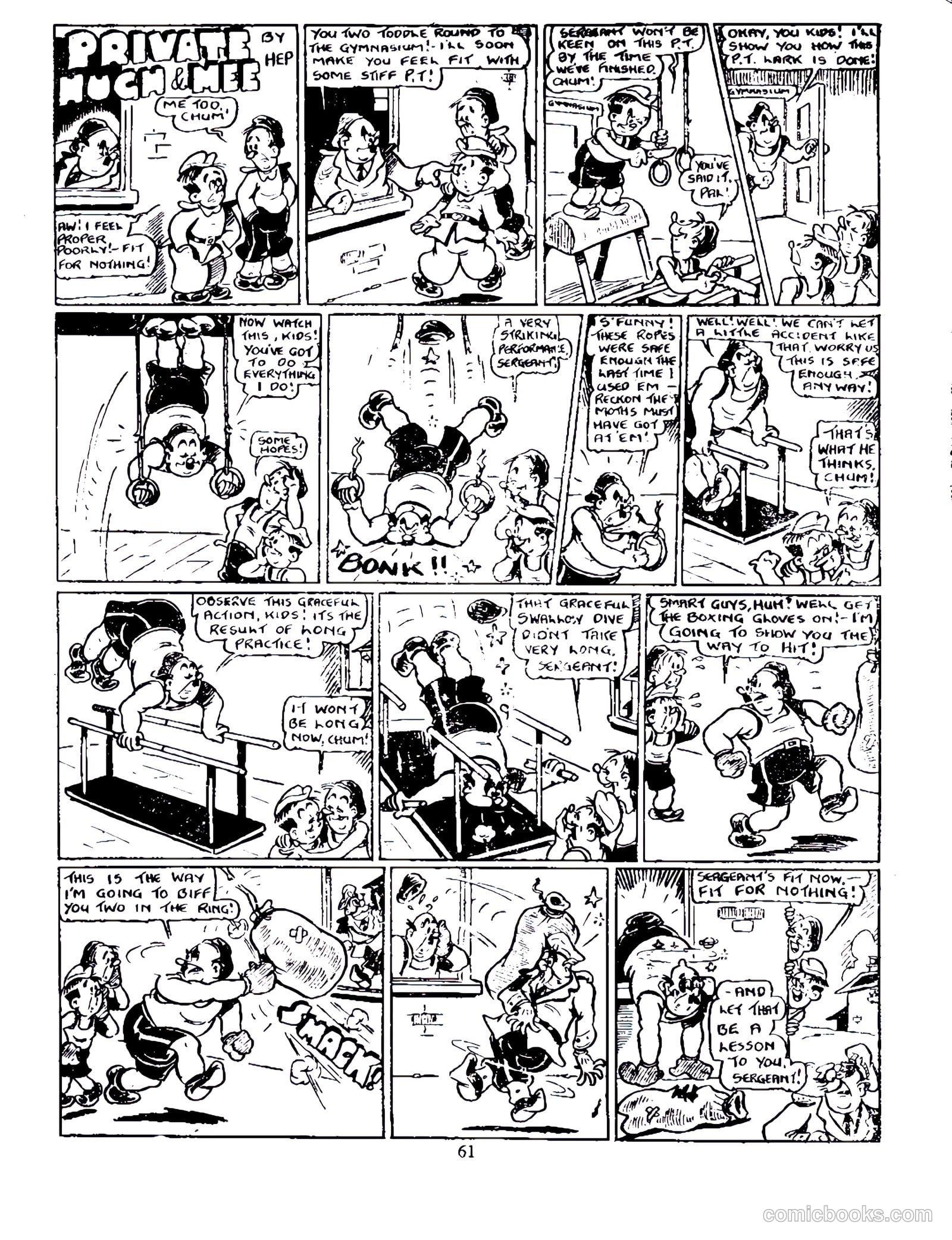 Cute Fun Album 1953 strips only #1 (1953) — page 19 of 38