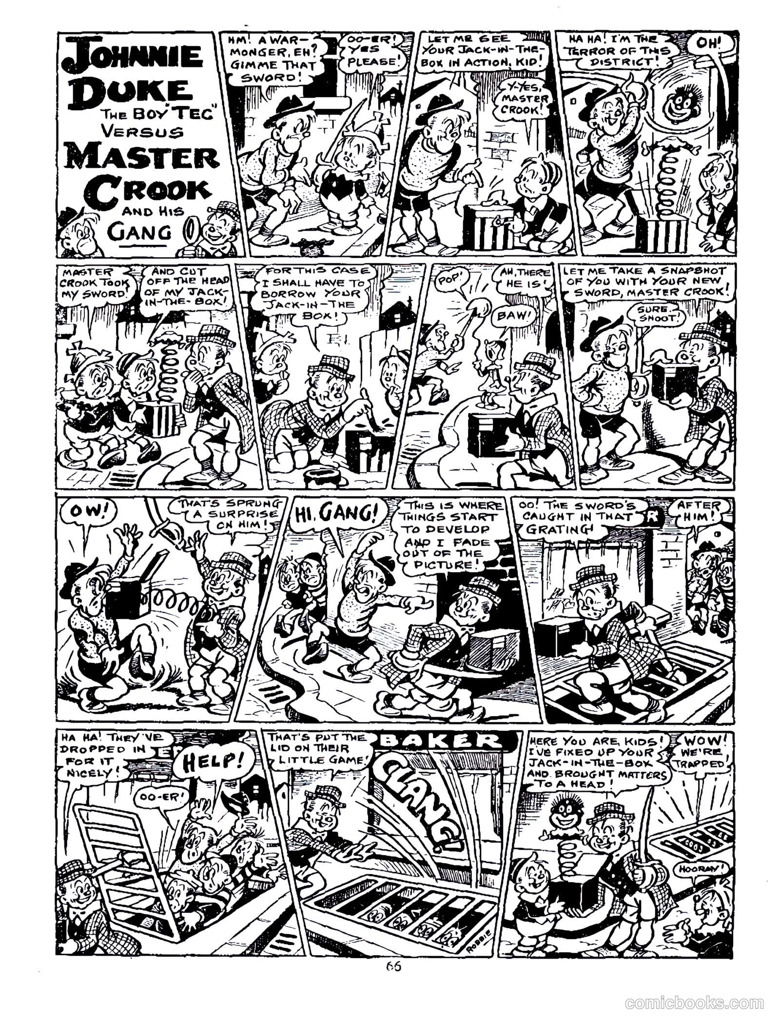 Cute Fun Album 1953 strips only #1 (1953) — page 24 of 38