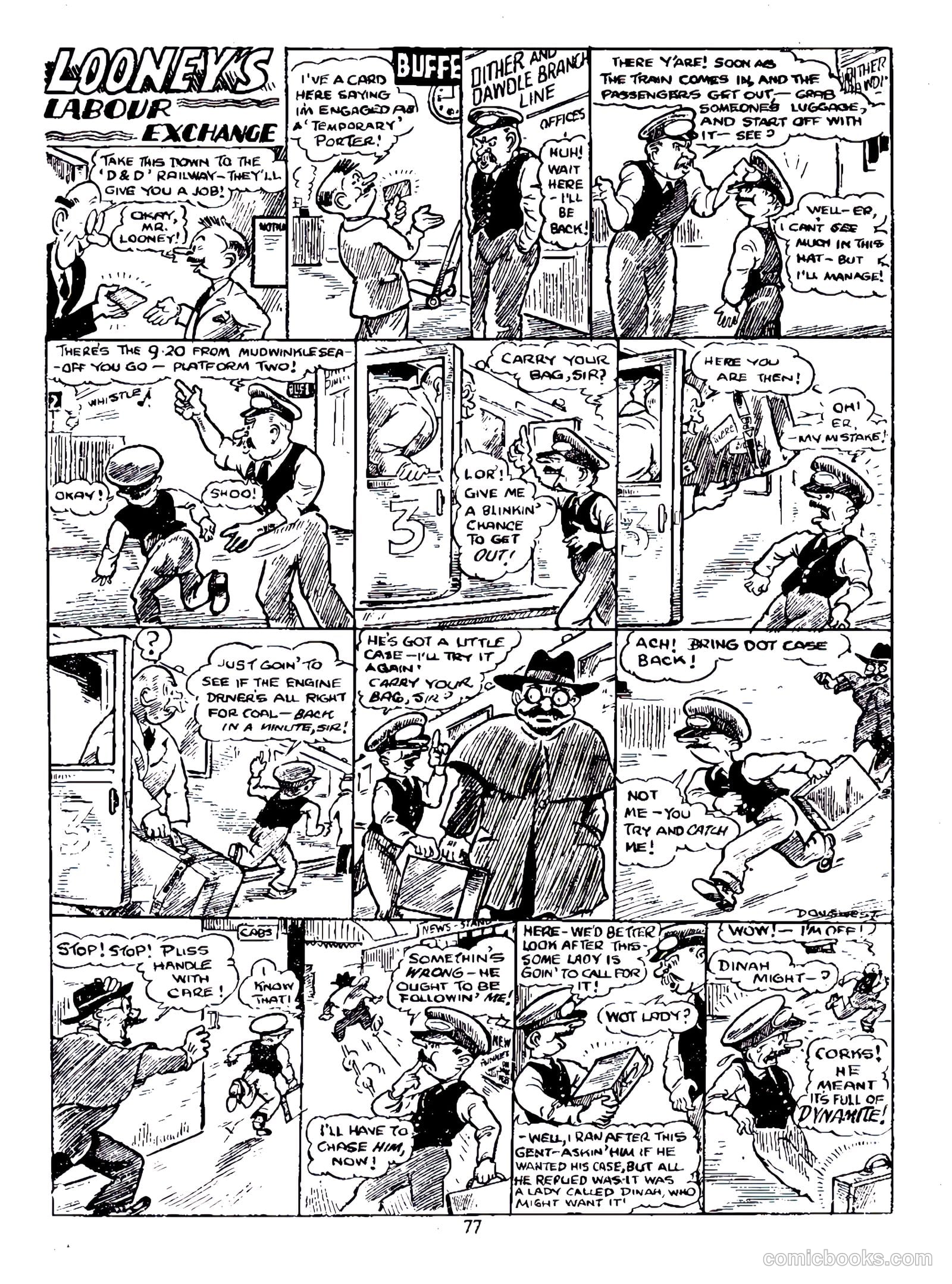 Cute Fun Album 1953 strips only #1 (1953) — page 25 of 38
