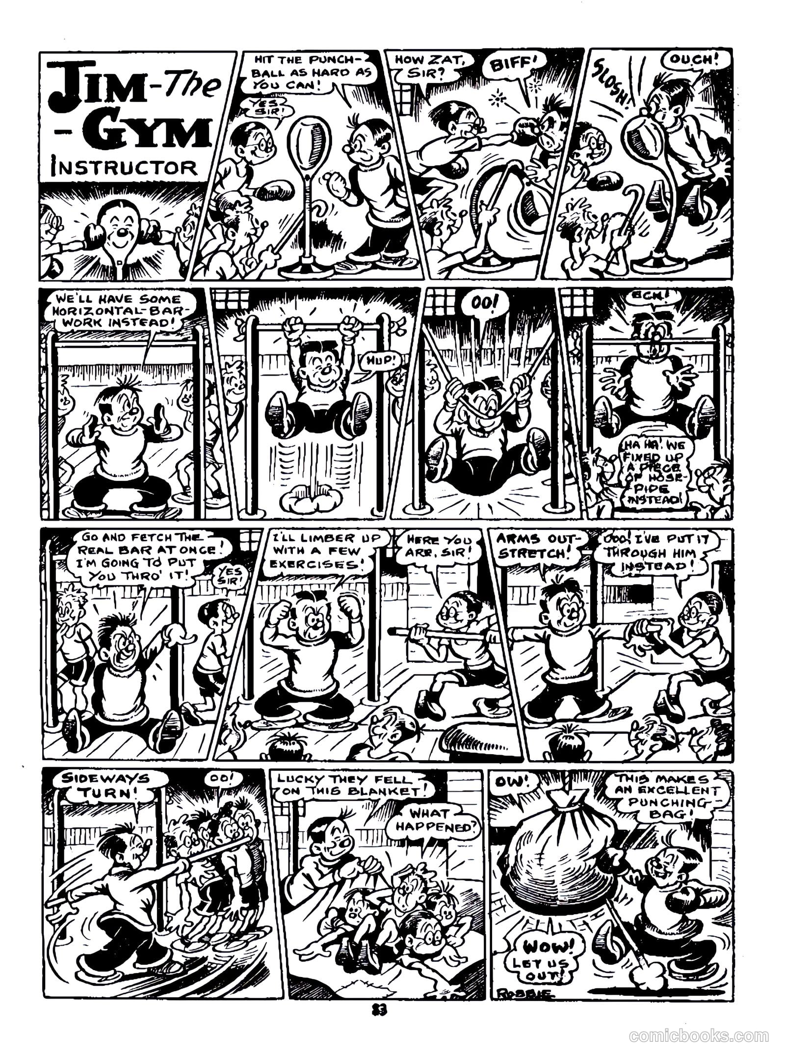Cute Fun Album 1953 strips only #1 (1953) — page 27 of 38