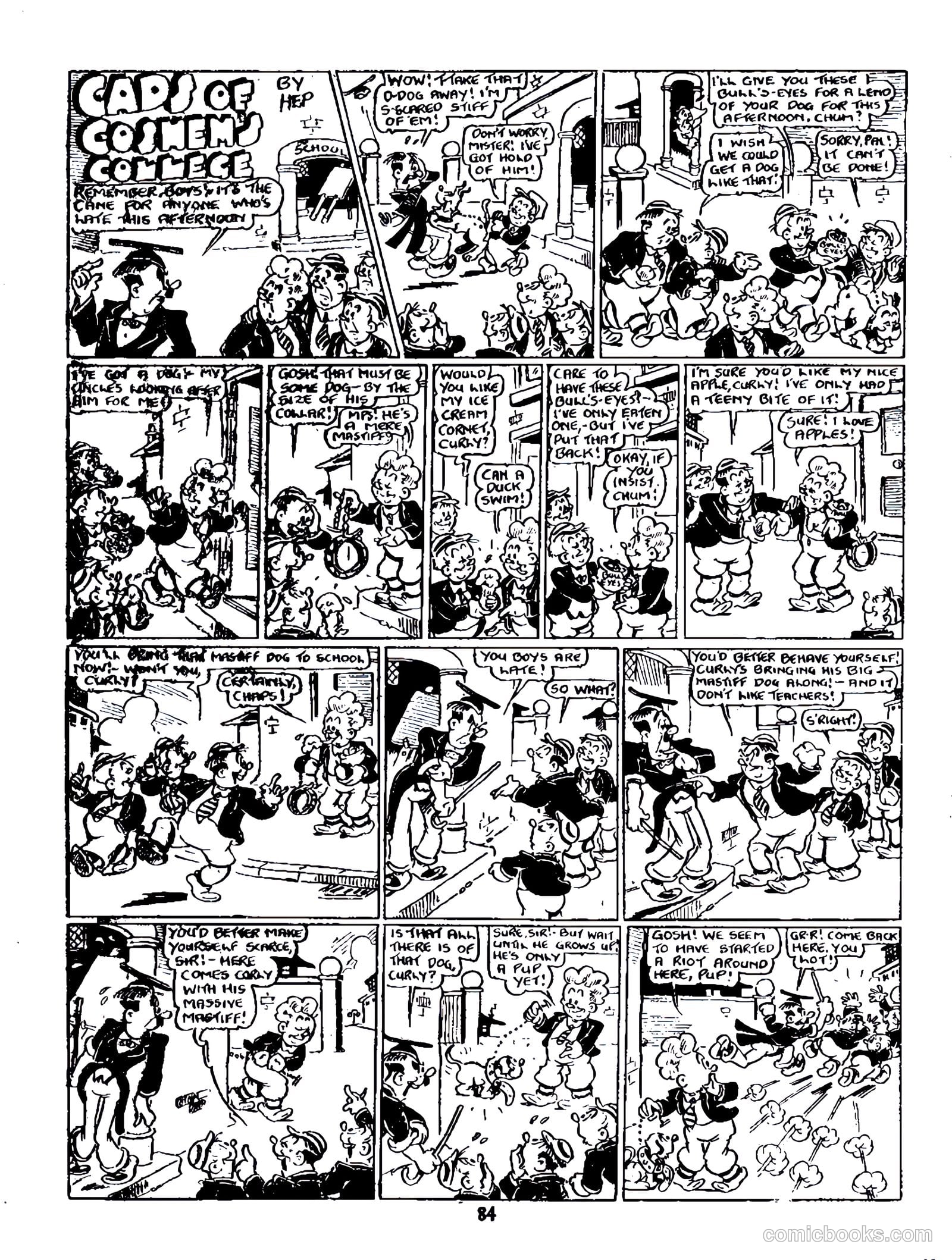 Cute Fun Album 1953 strips only #1 (1953) — page 28 of 38