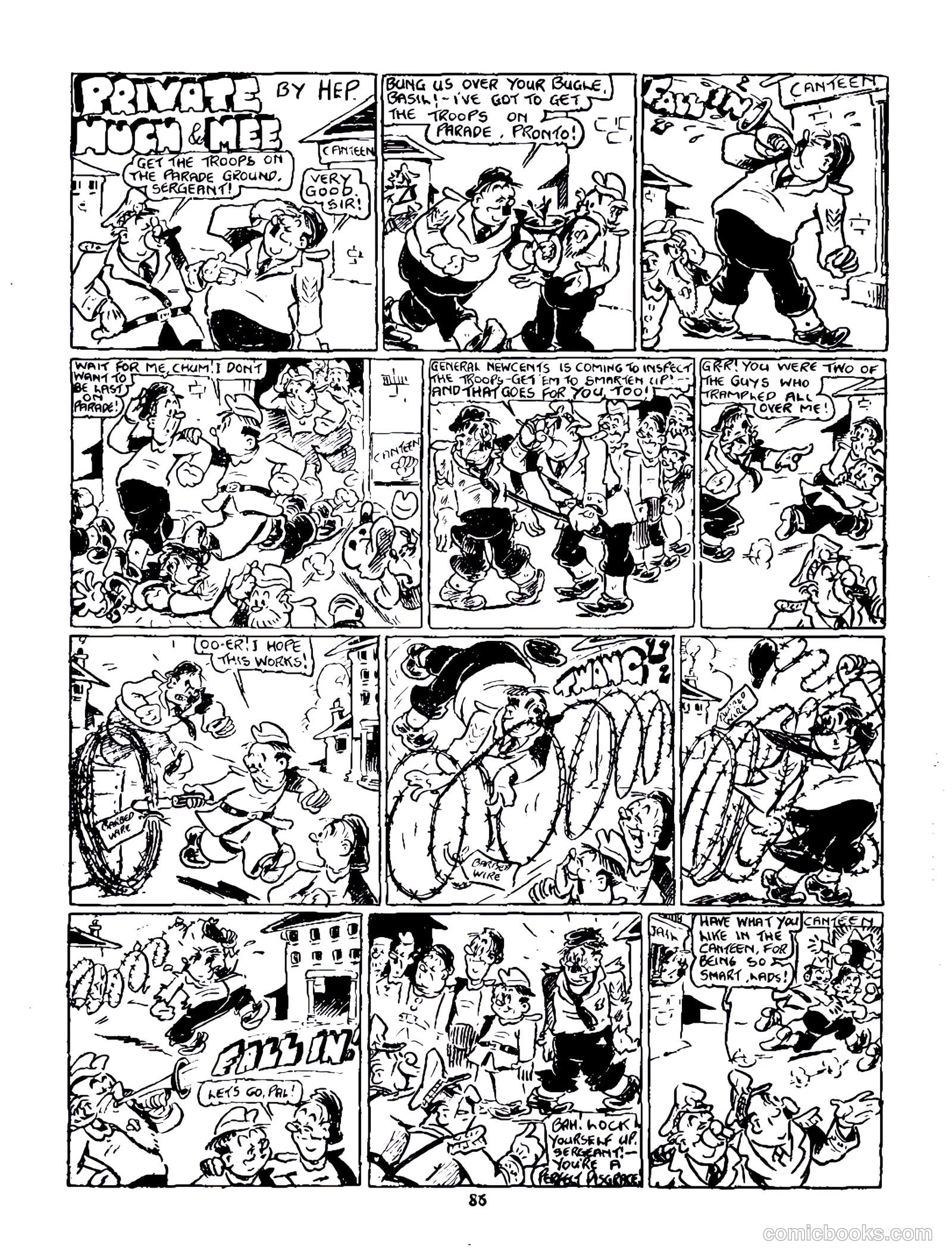 Cute Fun Album 1953 strips only #1 (1953) — page 30 of 38