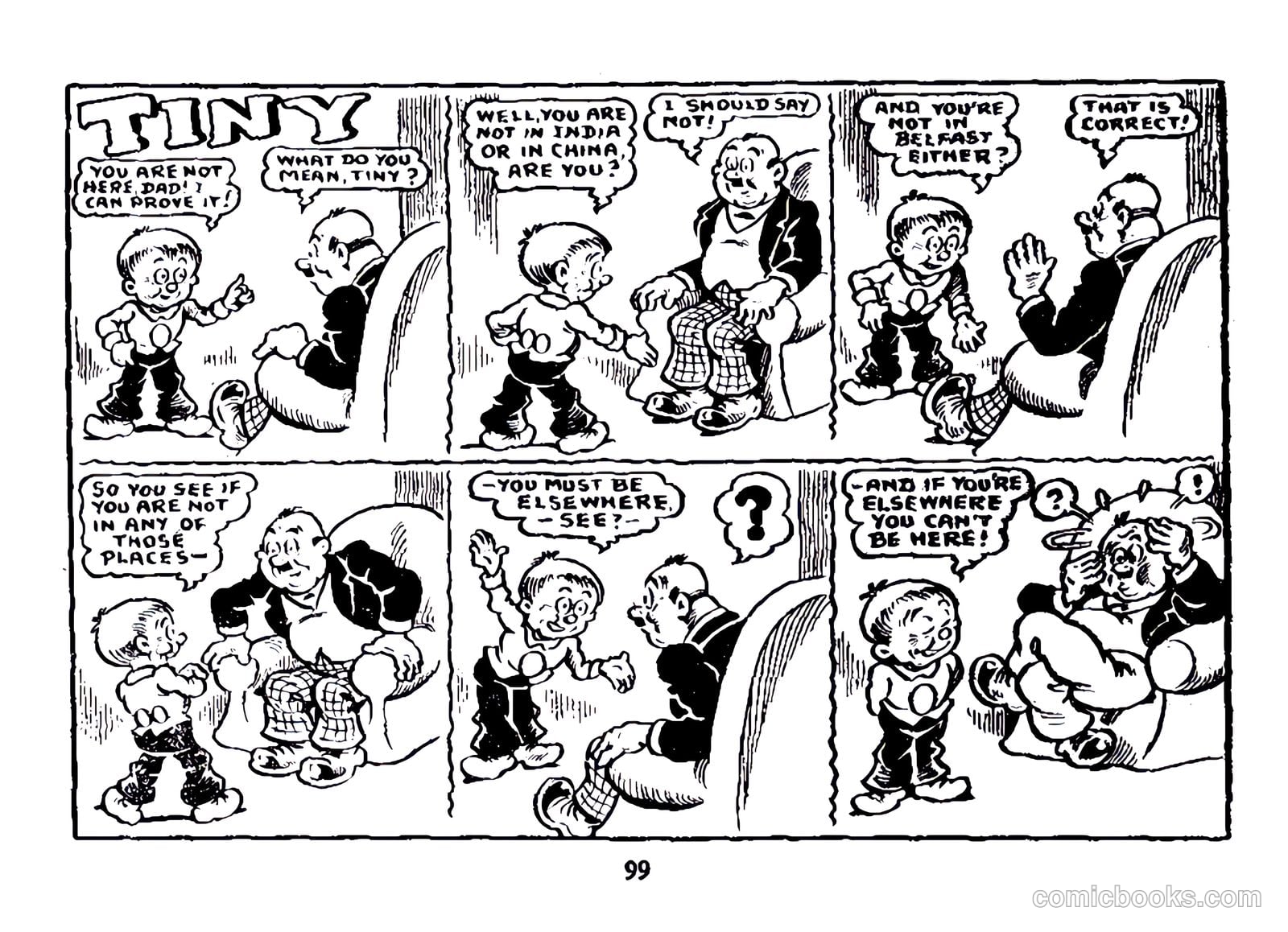 Cute Fun Album 1953 strips only #1 (1953) — page 31 of 38