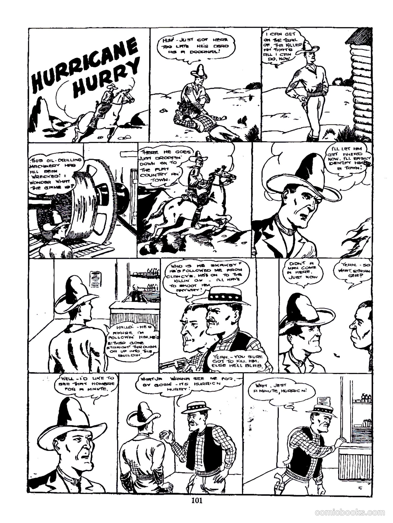 Cute Fun Album 1953 strips only #1 (1953) — page 33 of 38