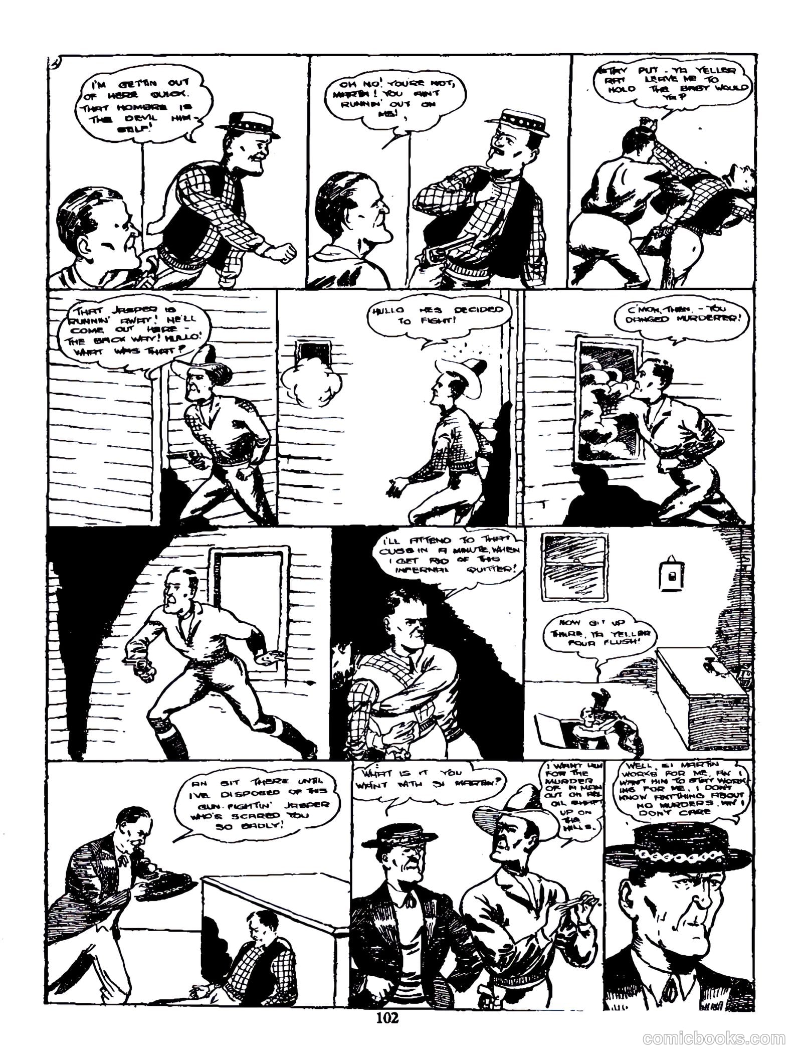 Cute Fun Album 1953 strips only #1 (1953) — page 34 of 38