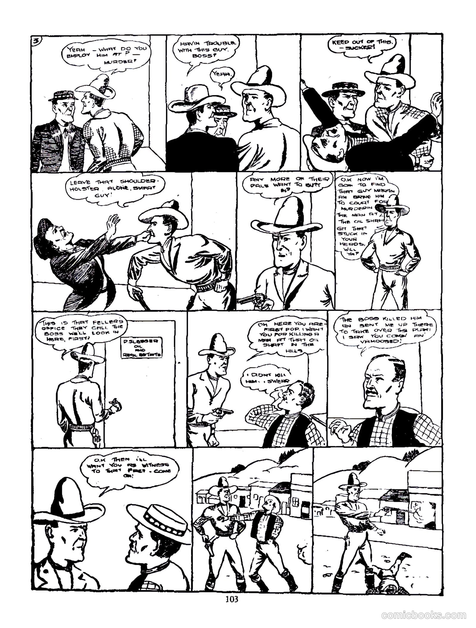 Cute Fun Album 1953 strips only #1 (1953) — page 35 of 38