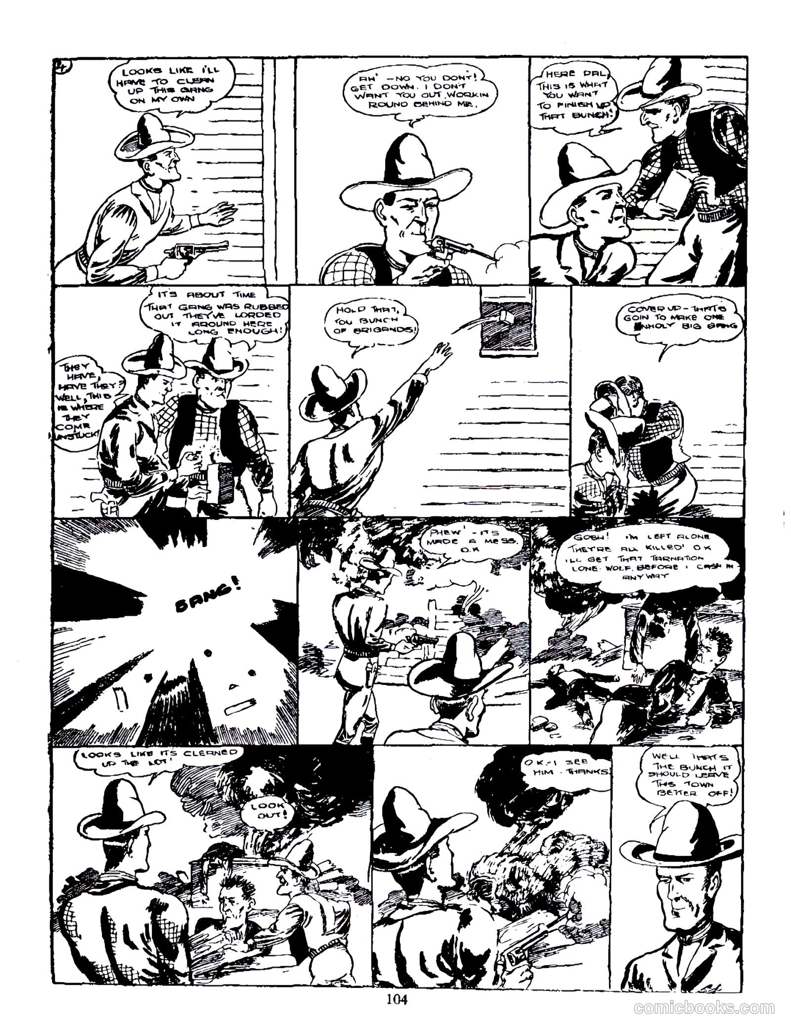 Cute Fun Album 1953 strips only #1 (1953) — page 36 of 38