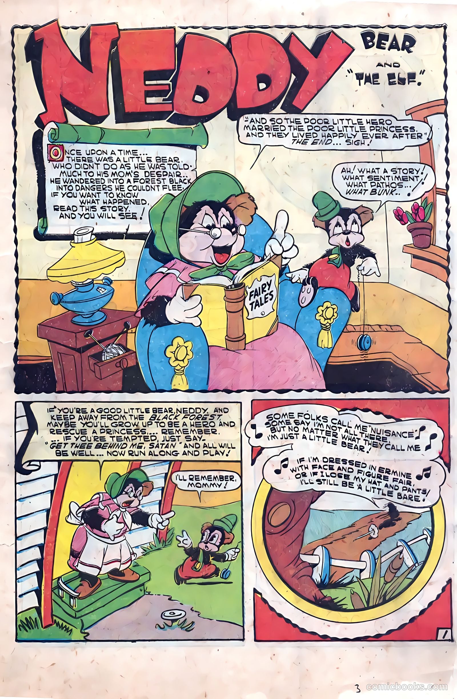 Frisky Fables #38 (1949) — page 3 of 36