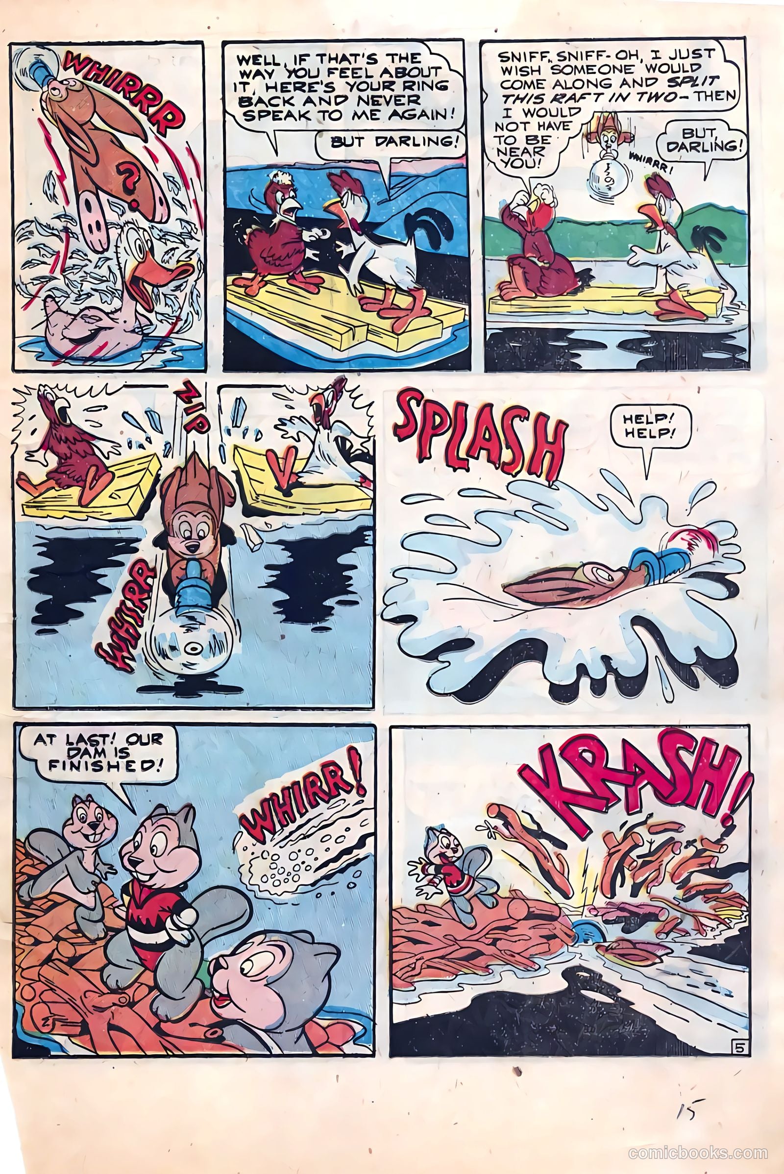 Frisky Fables #38 (1949) — page 15 of 36