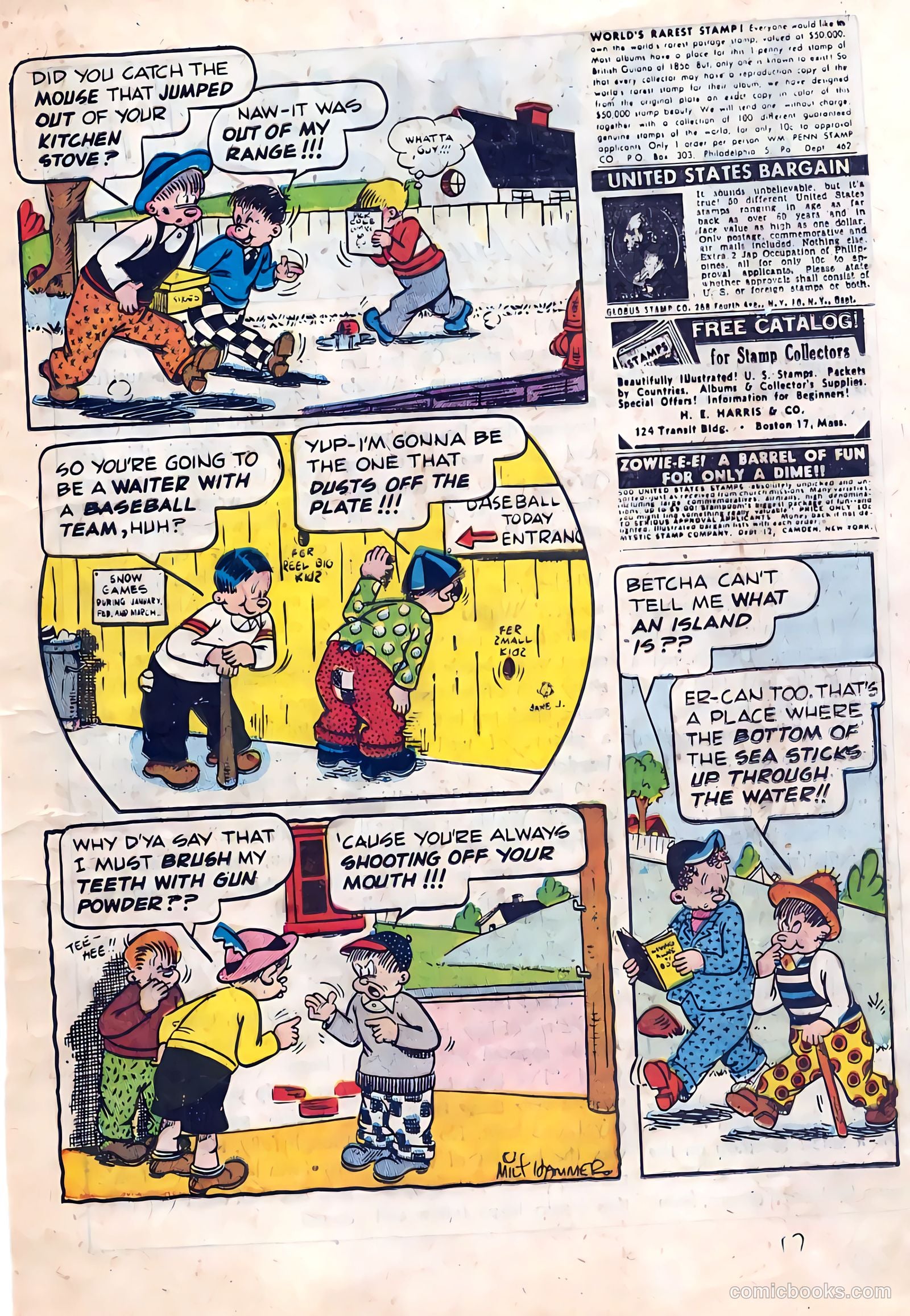 Frisky Fables #38 (1949) — page 17 of 36