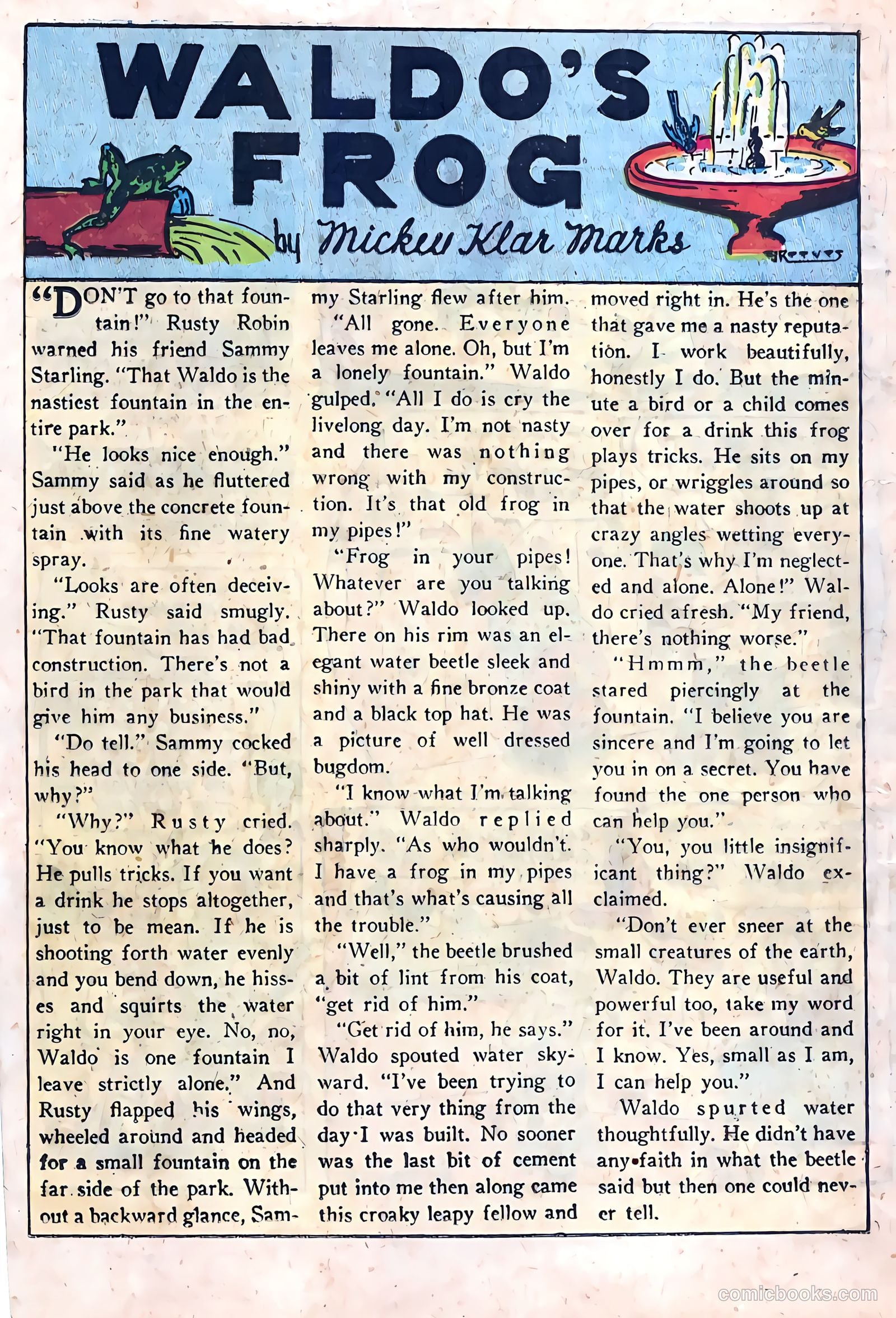 Frisky Fables #38 (1949) — page 18 of 36