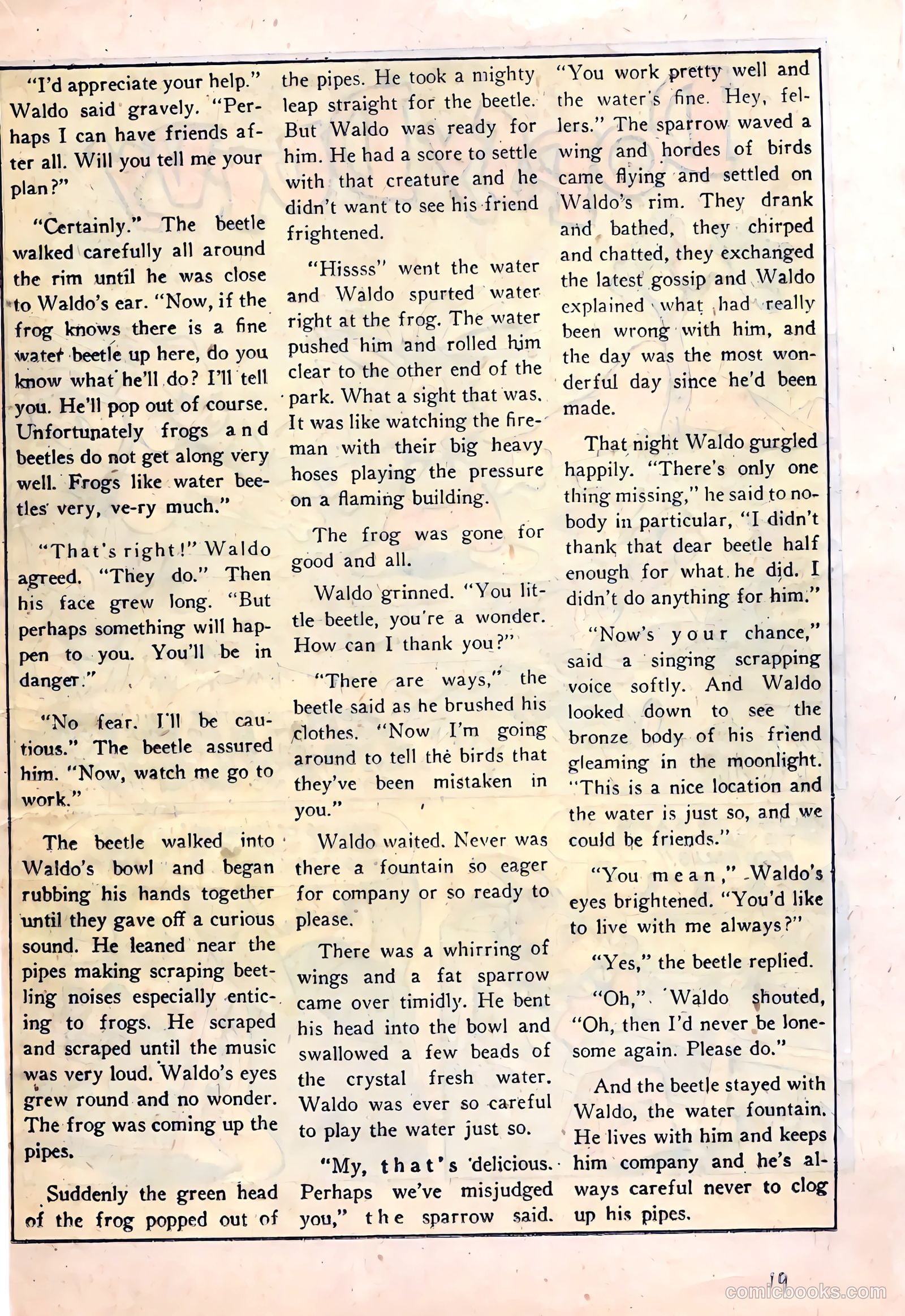 Frisky Fables #38 (1949) — page 19 of 36