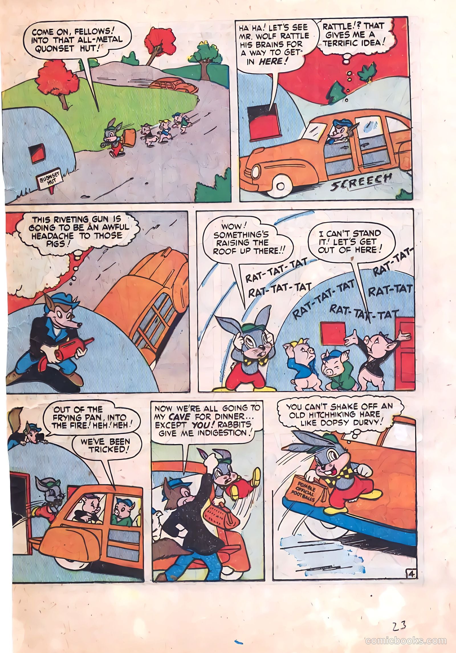 Frisky Fables #38 (1949) — page 23 of 36