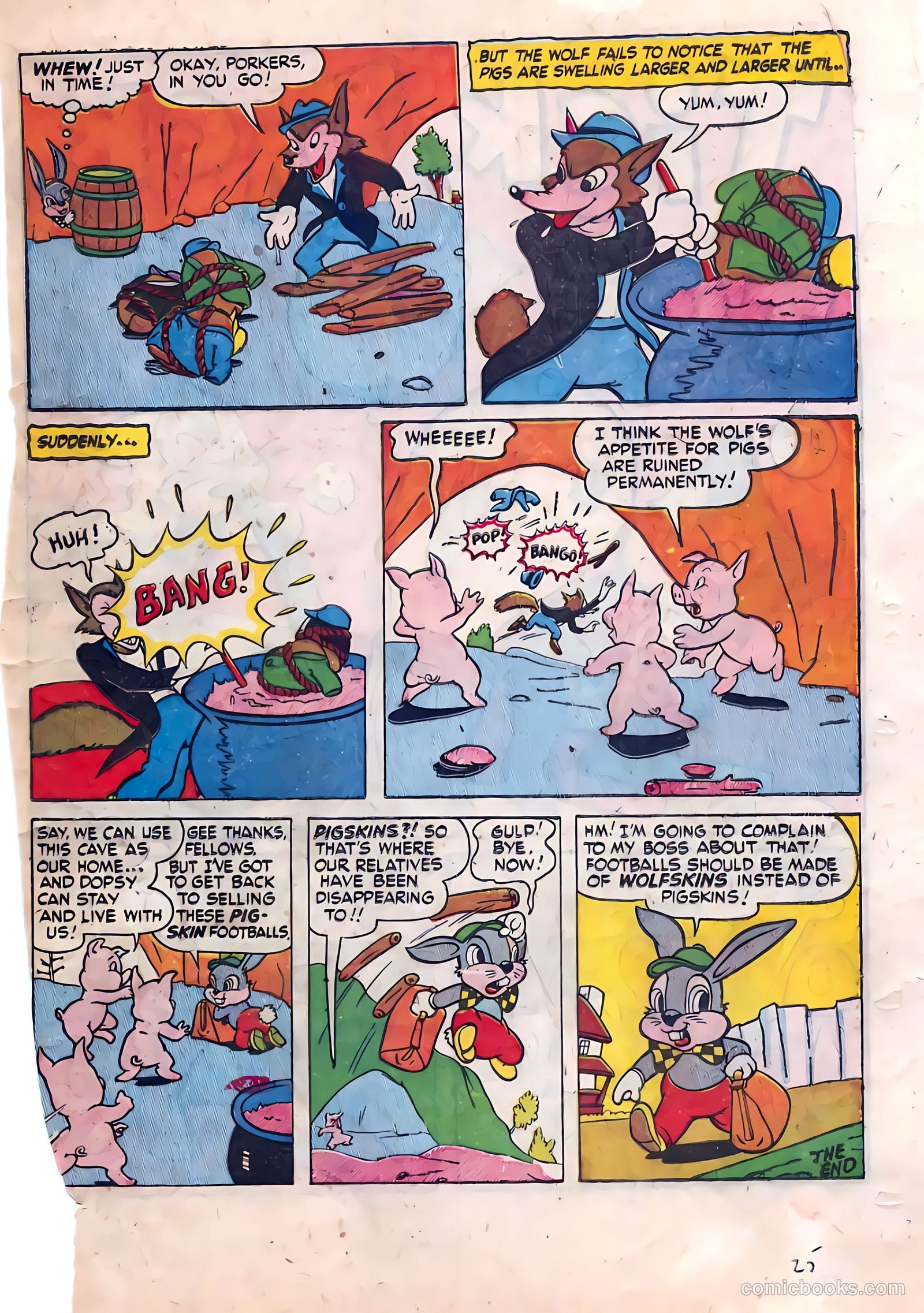 Frisky Fables #38 (1949) — page 25 of 36