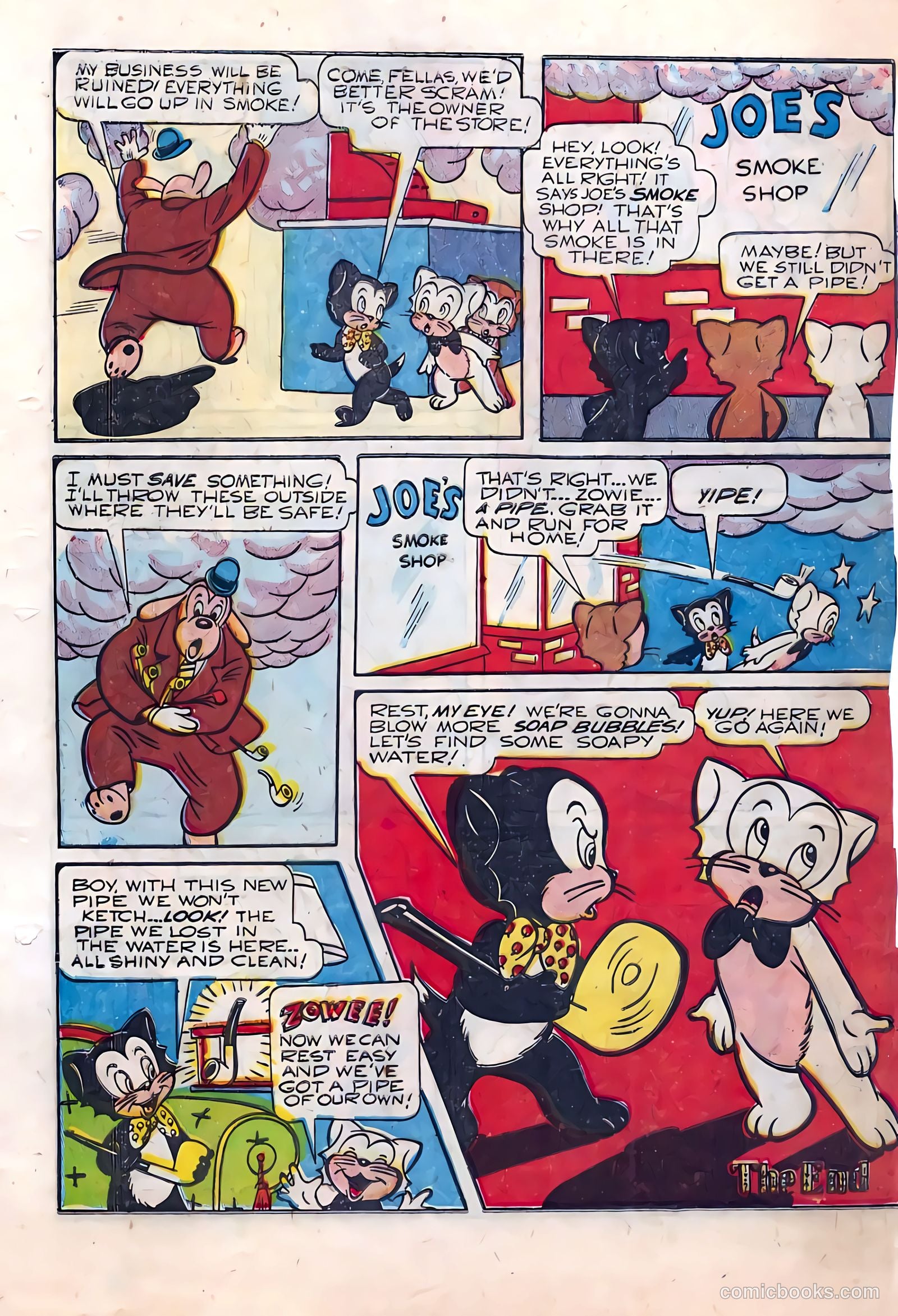Frisky Fables #38 (1949) — page 32 of 36
