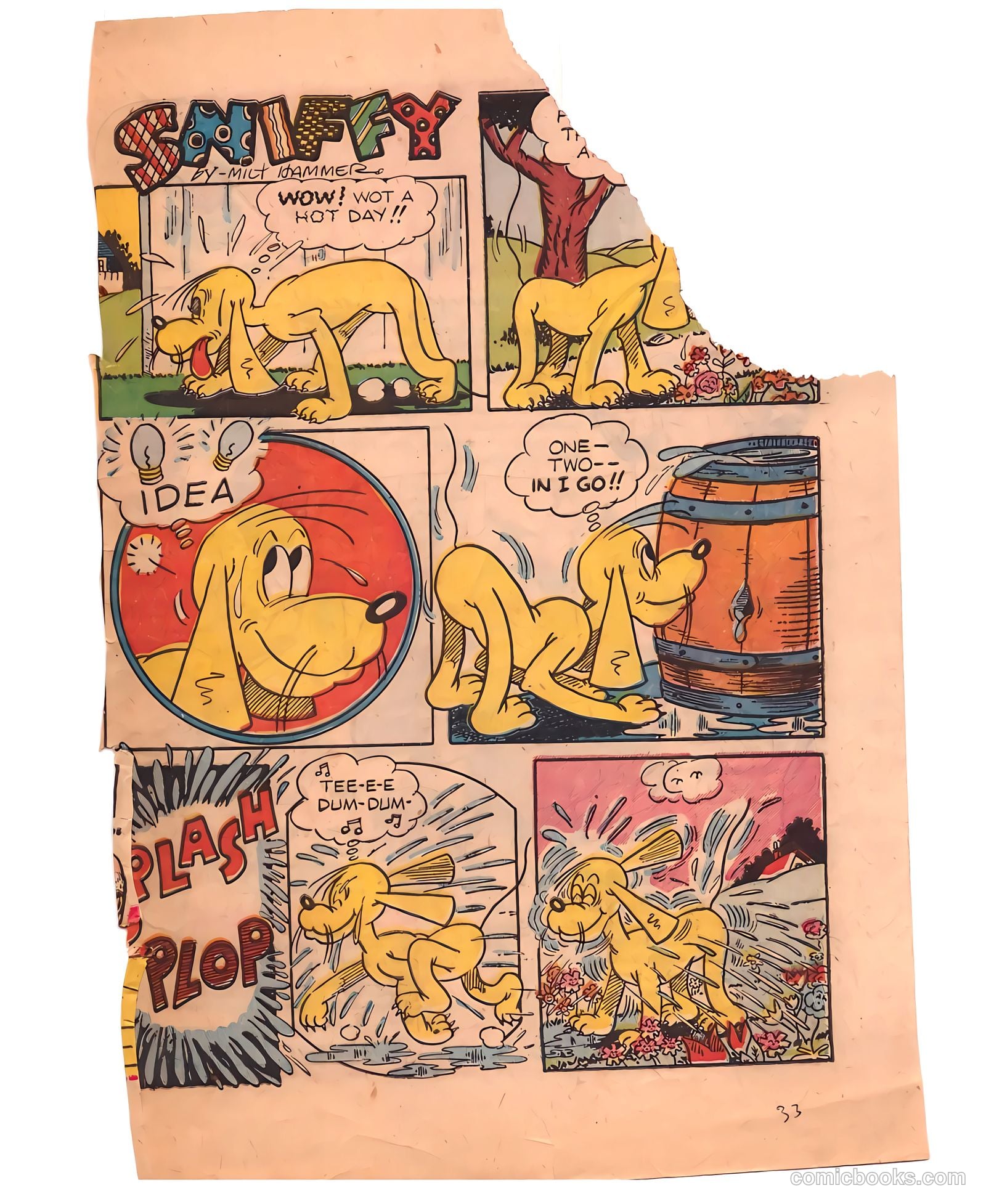 Frisky Fables #38 (1949) — page 33 of 36
